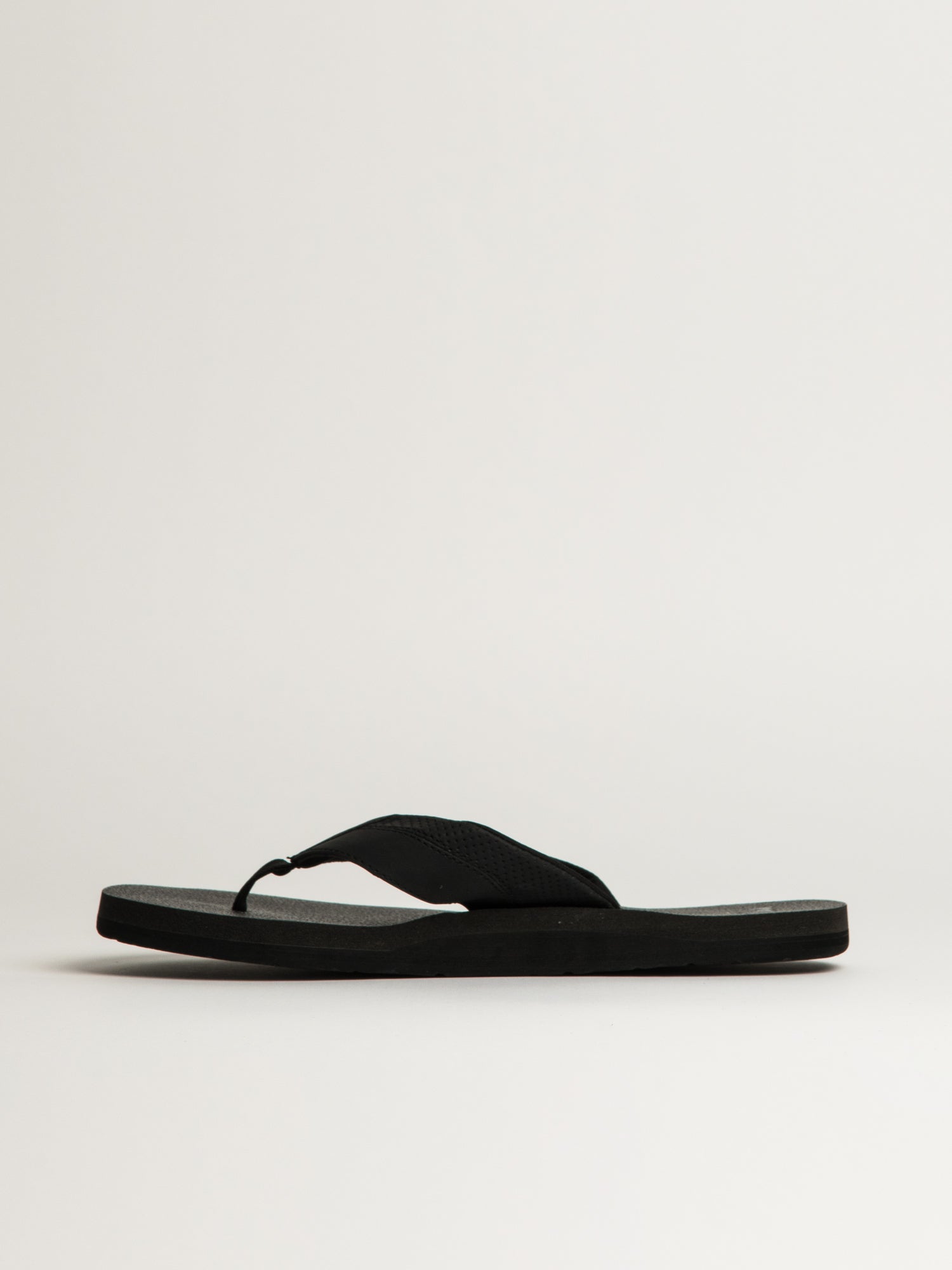 MENS SANUK BEER COZY IV SANDALS - BLACK - Image 4
