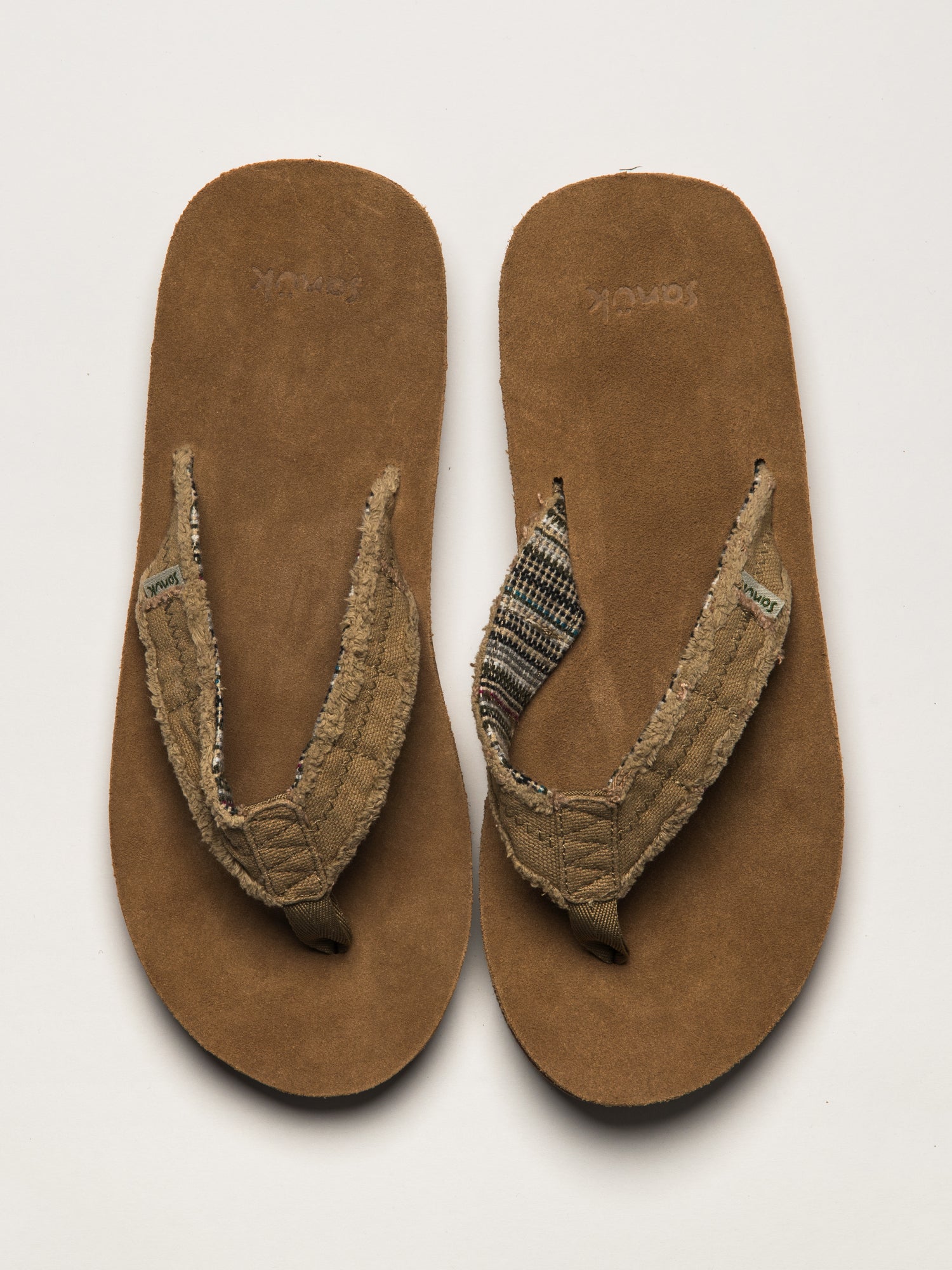 MENS SANUK FRAID NOT SANDALS - NATURAL - Image 2