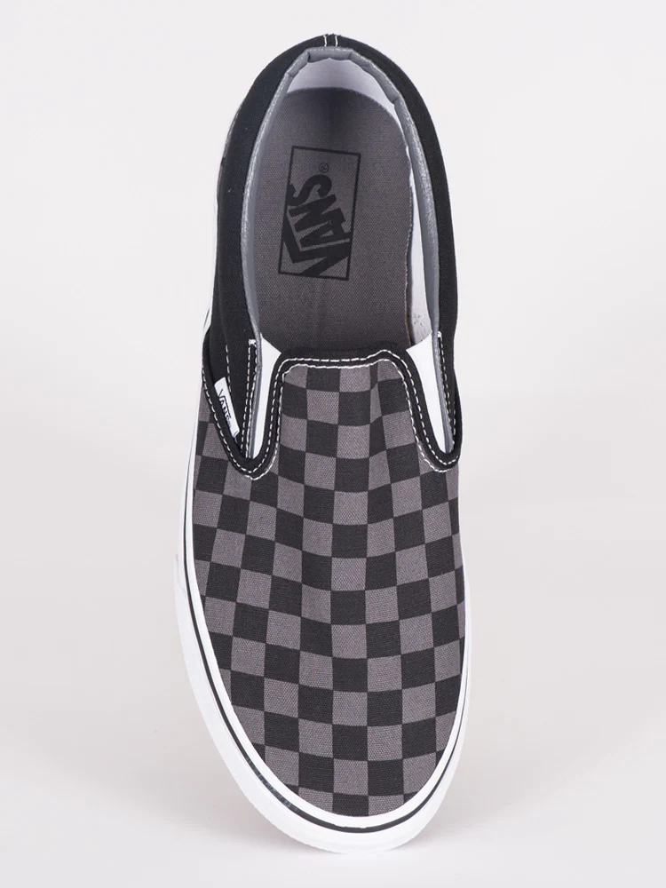 MENS VANS CLASSIC SLIP-ON CHECKERBOARD CANVAS SHOES - Image 3