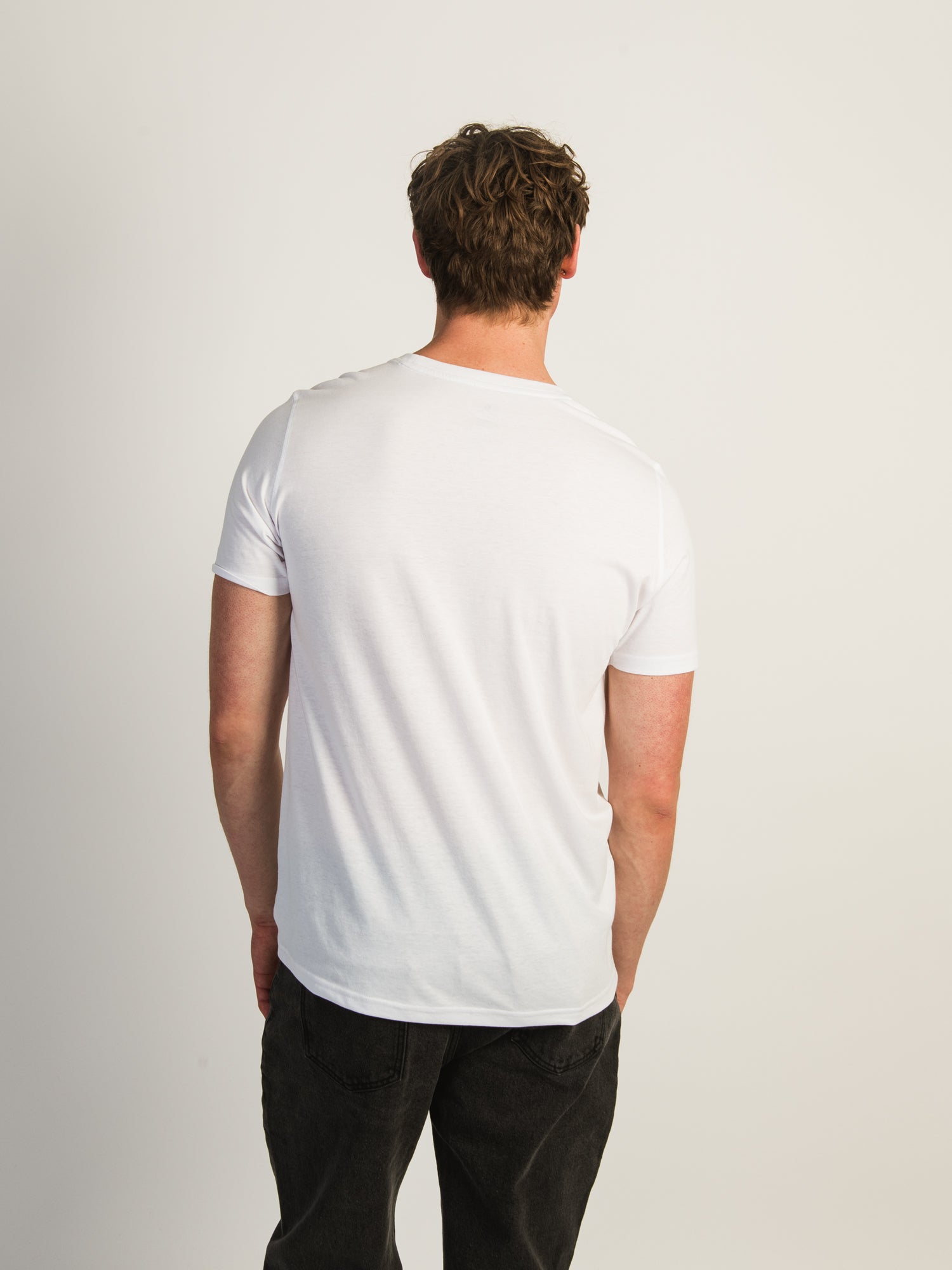 VICTOR CREWNECK TEE - WHITE - Image 2