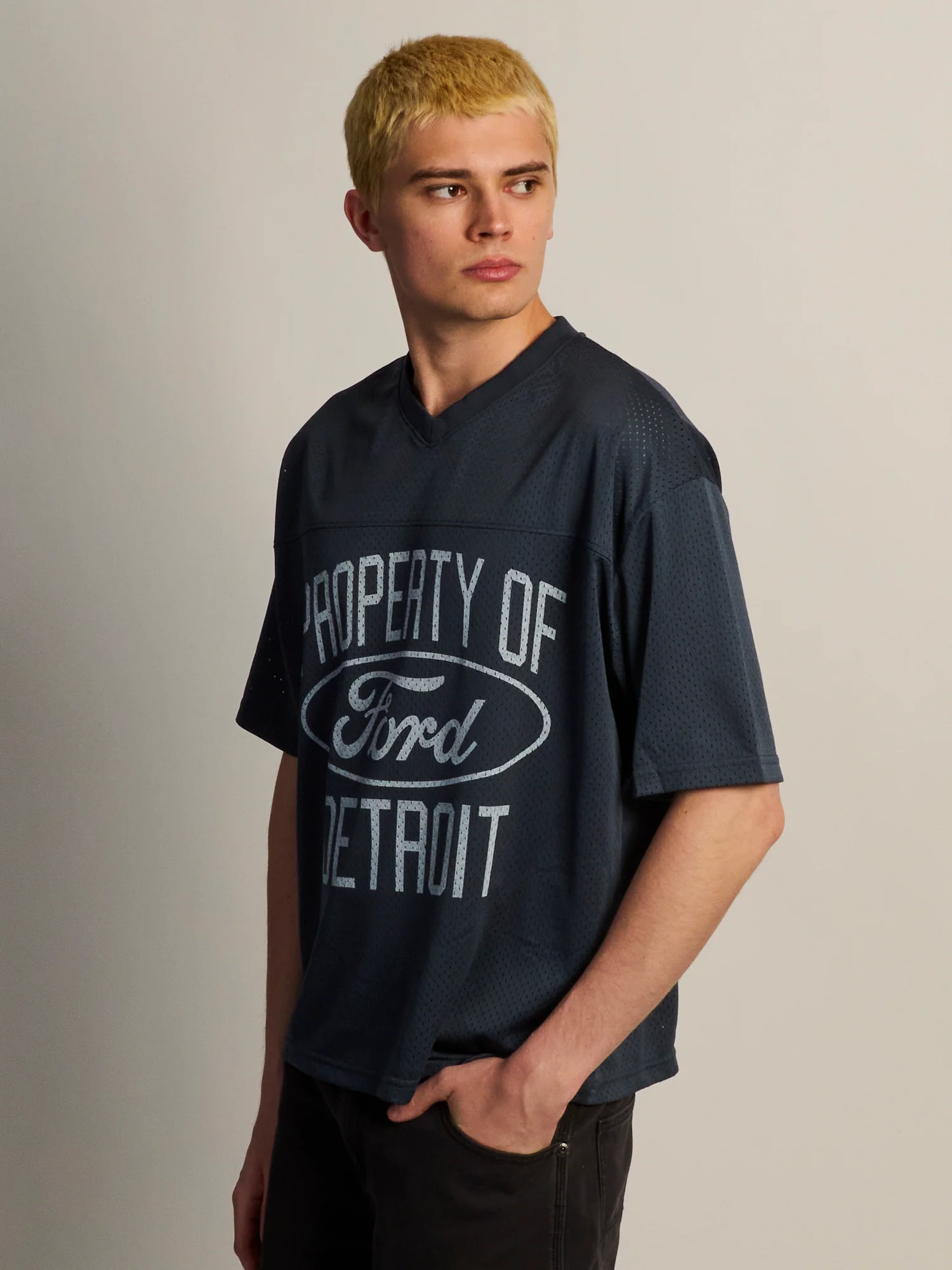 MESH DETROIT FORD FOOTBALL TEE - Image 4