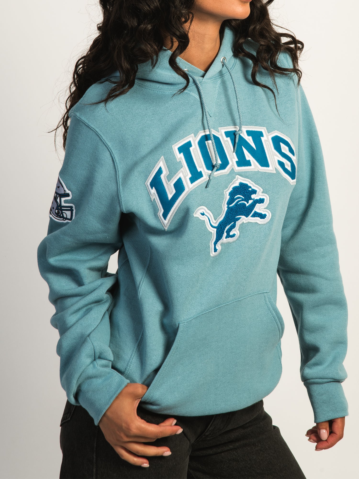 NFL DETROIT LIONS EMBROIDERED PULLOVER HOODIE - Image 6