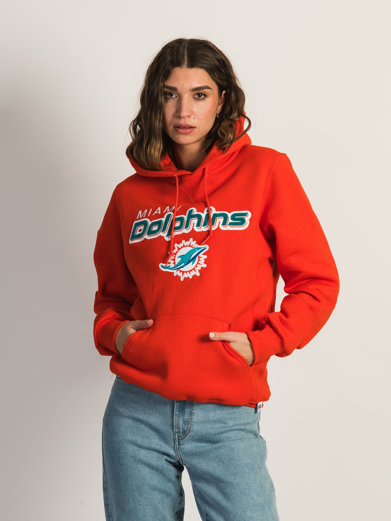 NFL MIAMI DOLPHINS END ZONE PULLOVER HOODIE - Image 5