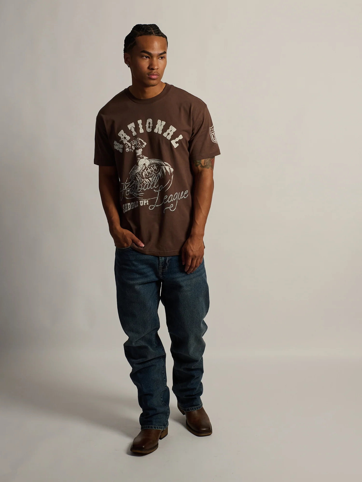 NFL WESTERN RELAXED FIT T-SHIRT - Image 3