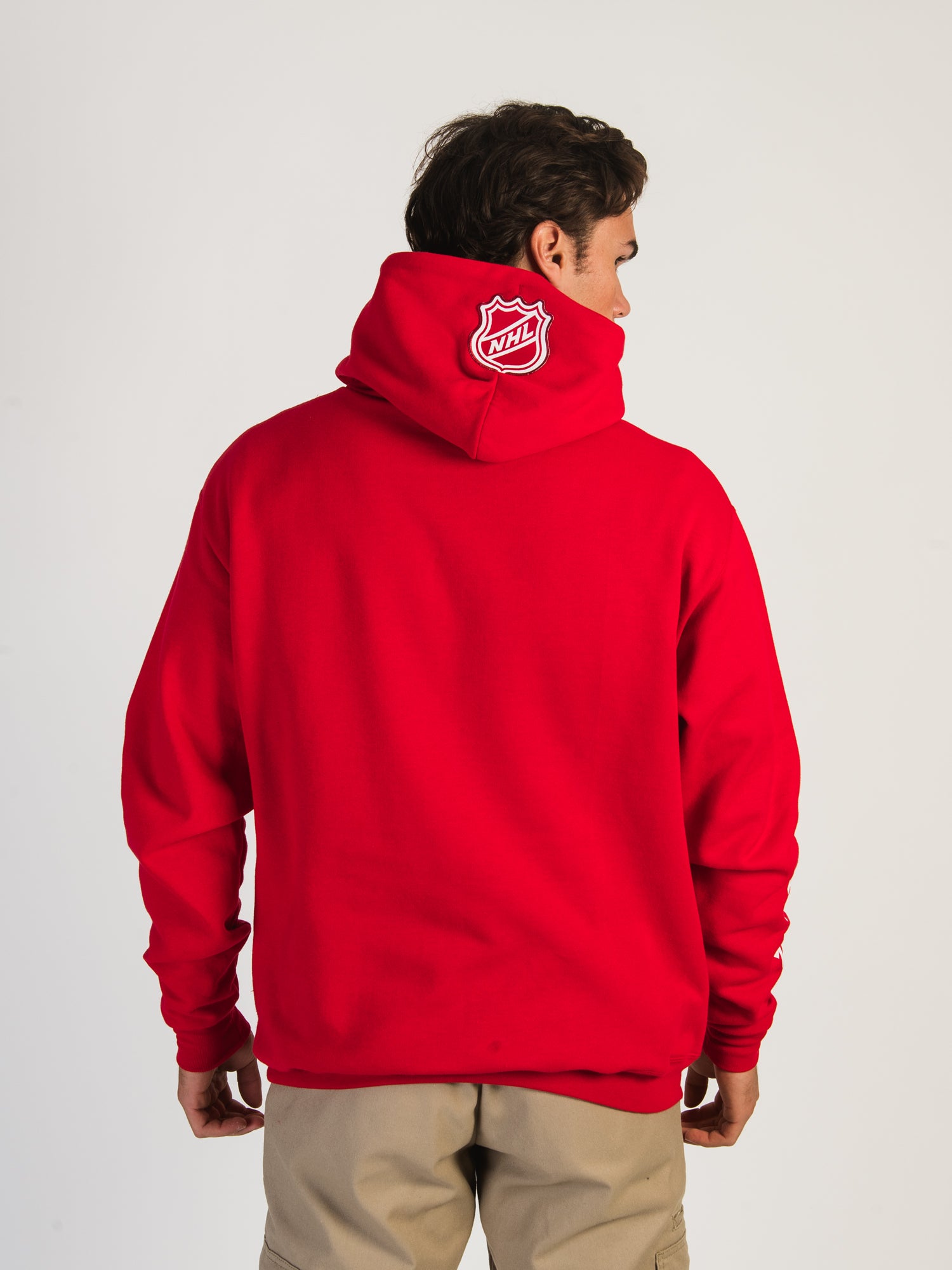 NHL DETROIT RED WINGS CENTER ICE PULL OVER HOODIE - Image 4