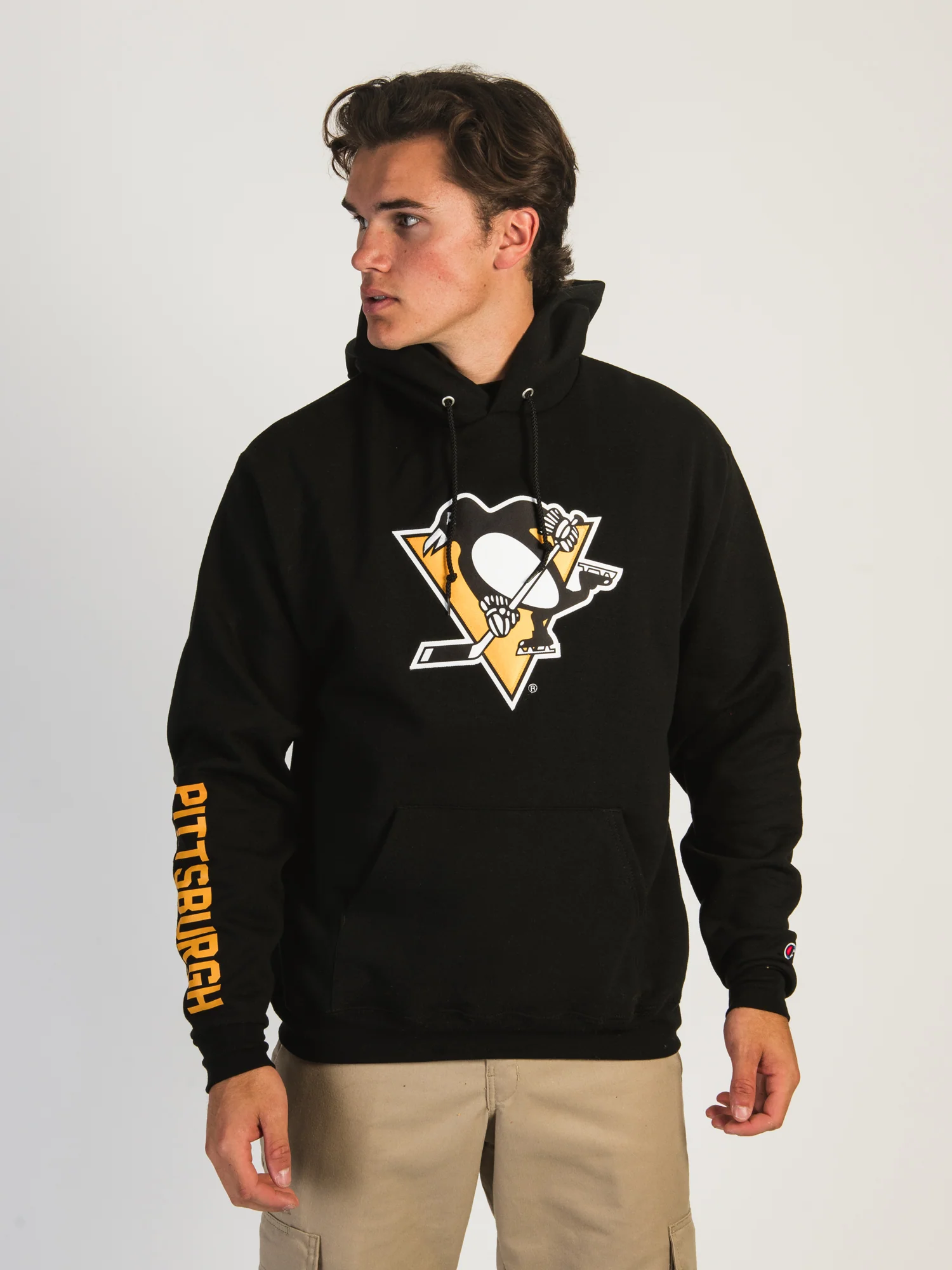 NHL PITTSBURG PENGUINS CENTER ICE PULLOVER HOODIE - Image 2