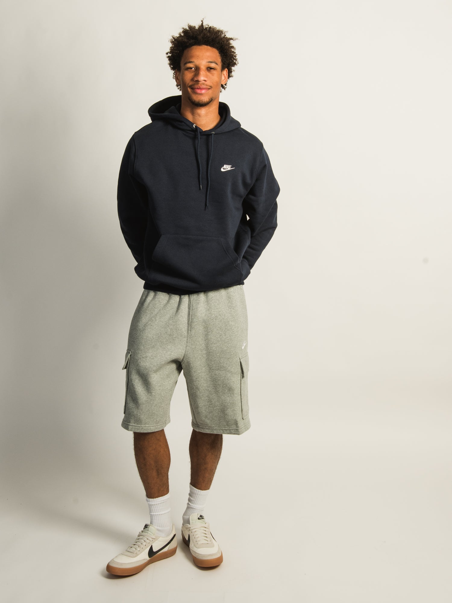 NIKE CLUB CARGO SHORT - GREY - Image 2