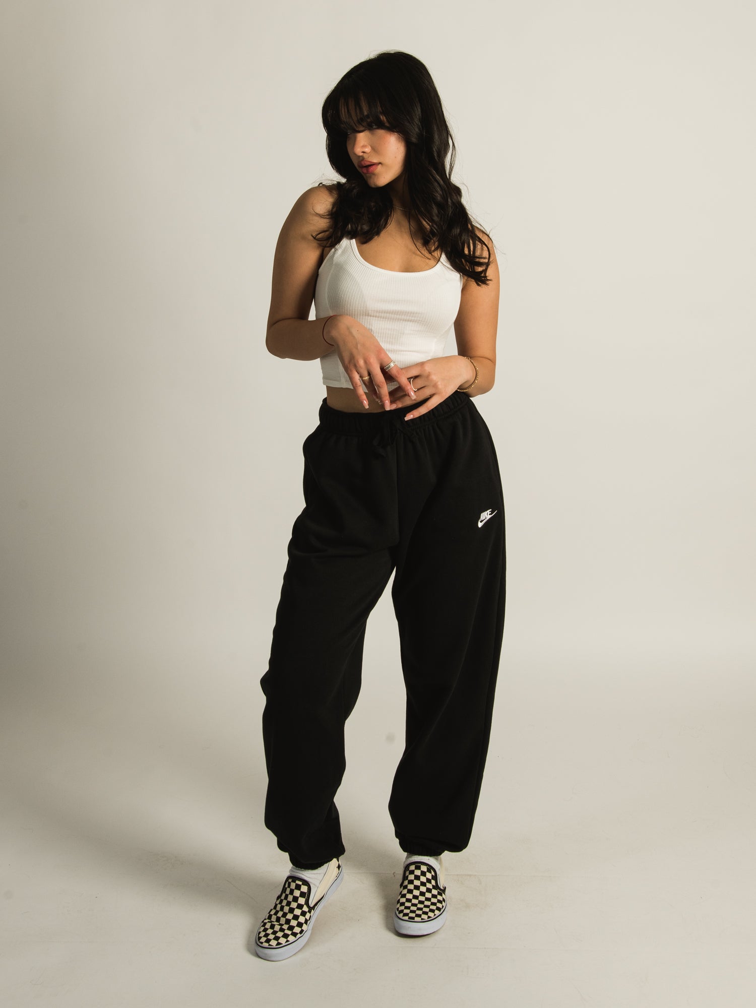 NIKE CLUB FLEECE MIDRISE PANTS - Image 2