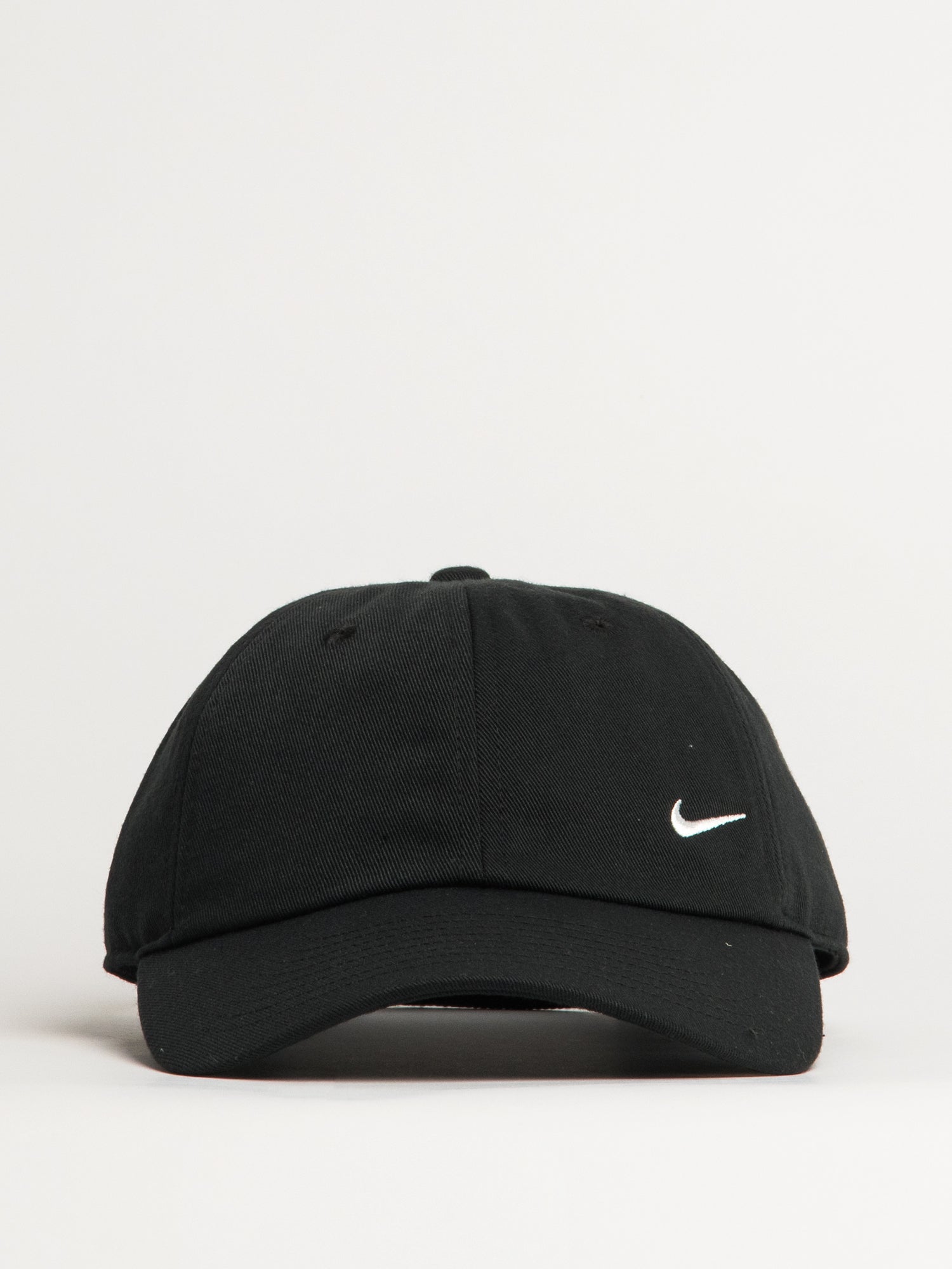 NIKE CLUB SWOOSH UNSTRUCTURED CAP - BLACK - Image 2