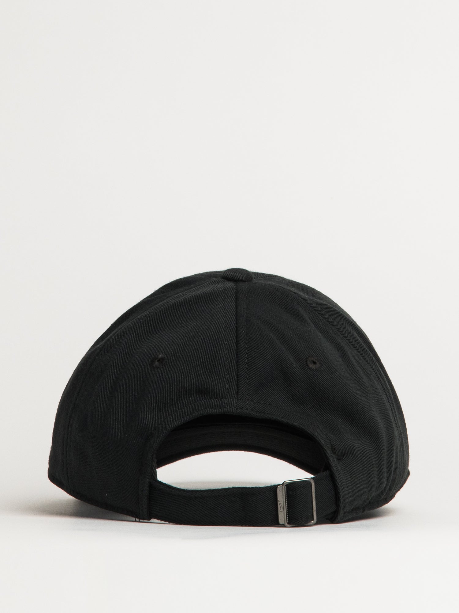 NIKE CLUB SWOOSH UNSTRUCTURED CAP - BLACK - Image 3