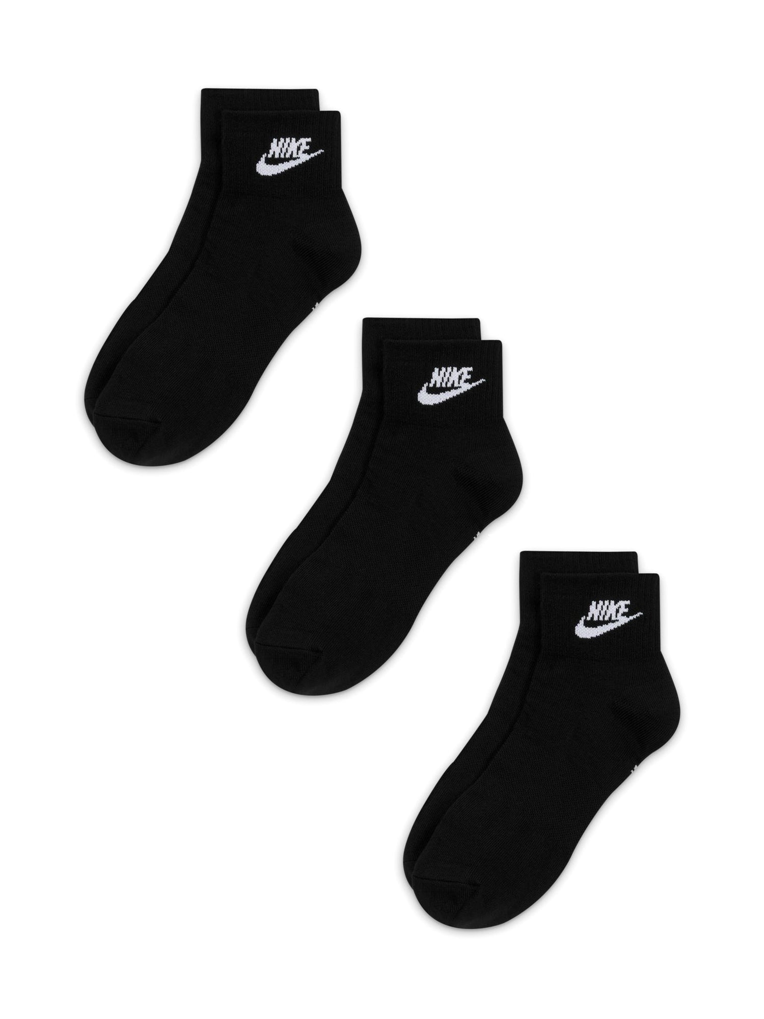 NIKE EVERY DAY ESSENTIALS ANKLE SOCKS 3 PACK - Image 3