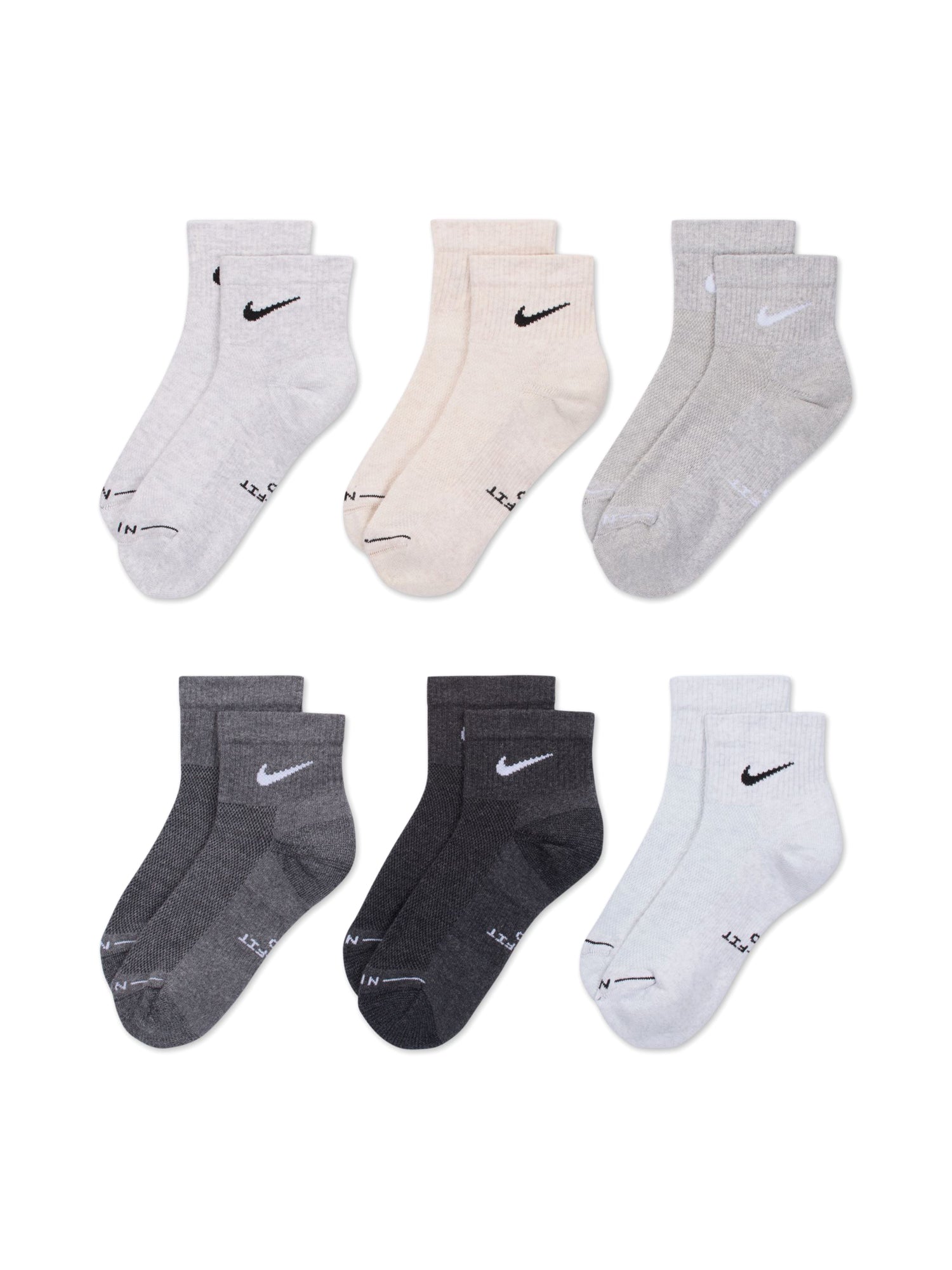 NIKE EVERYDAY ANKLE DF SOCKS - MULTI - Image 2