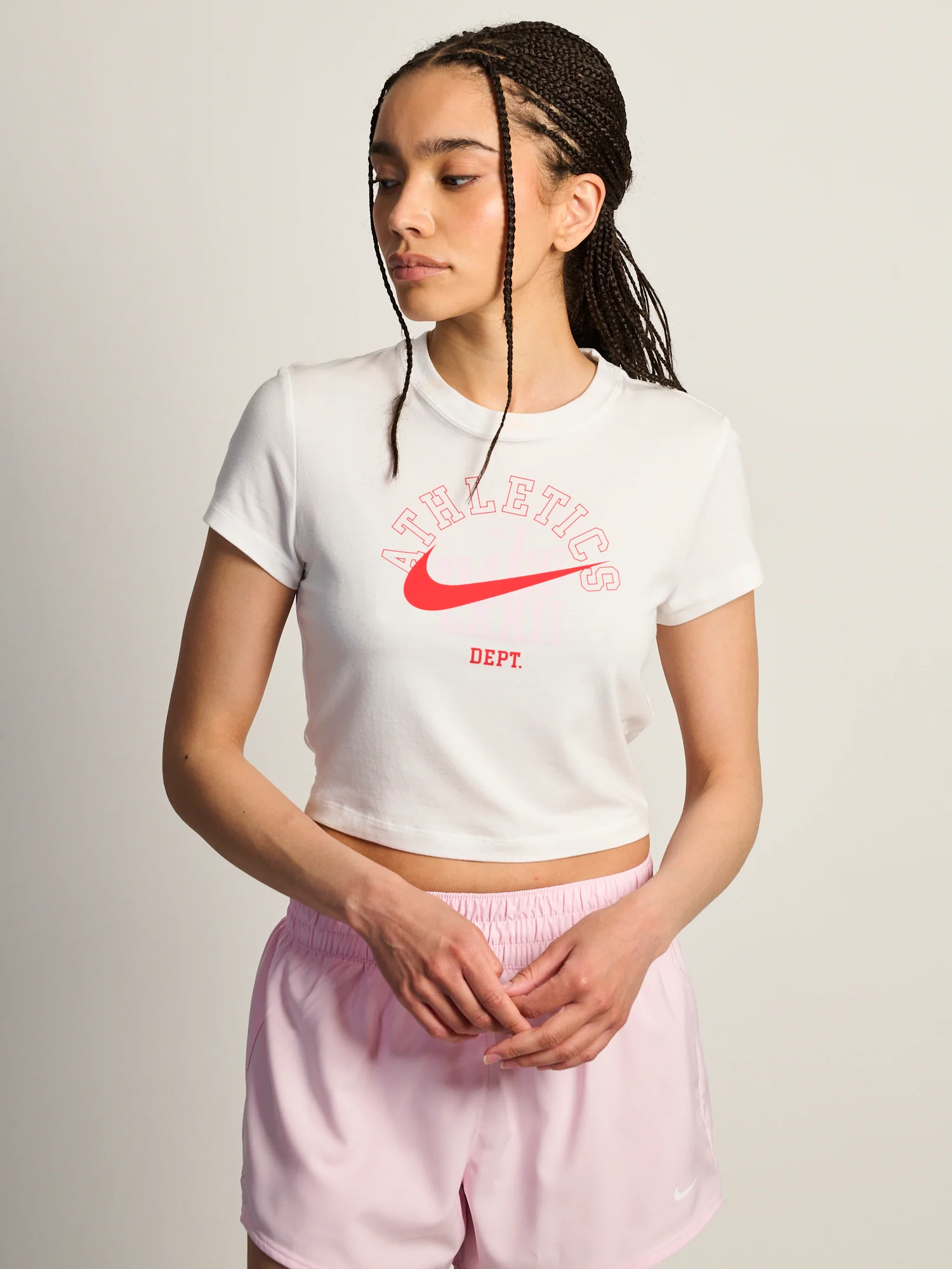 NIKE SPORTSWEAR CHILL KNIT CROP OC8 TEE