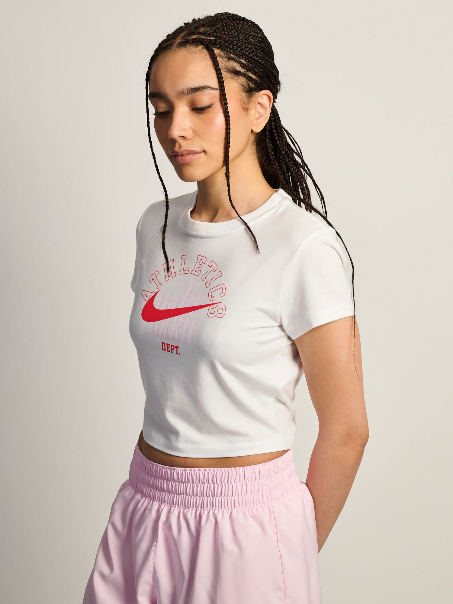 NIKE SPORTSWEAR CHILL KNIT CROP OC8 TEE - Image 3