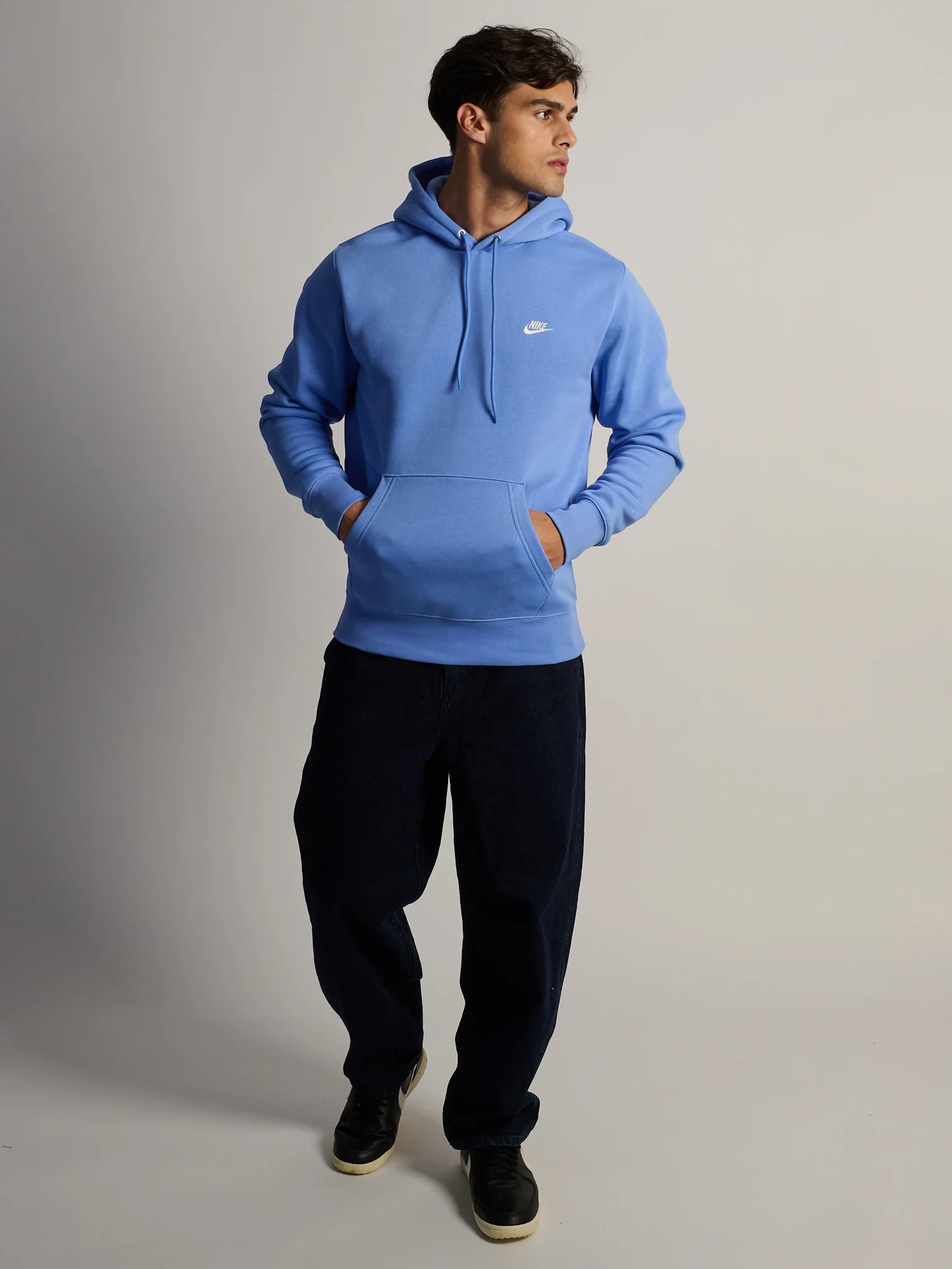 NIKE SPORTSWEAR CLUB PULL OVER HODDIE - ROYAL PULSE - Image 2