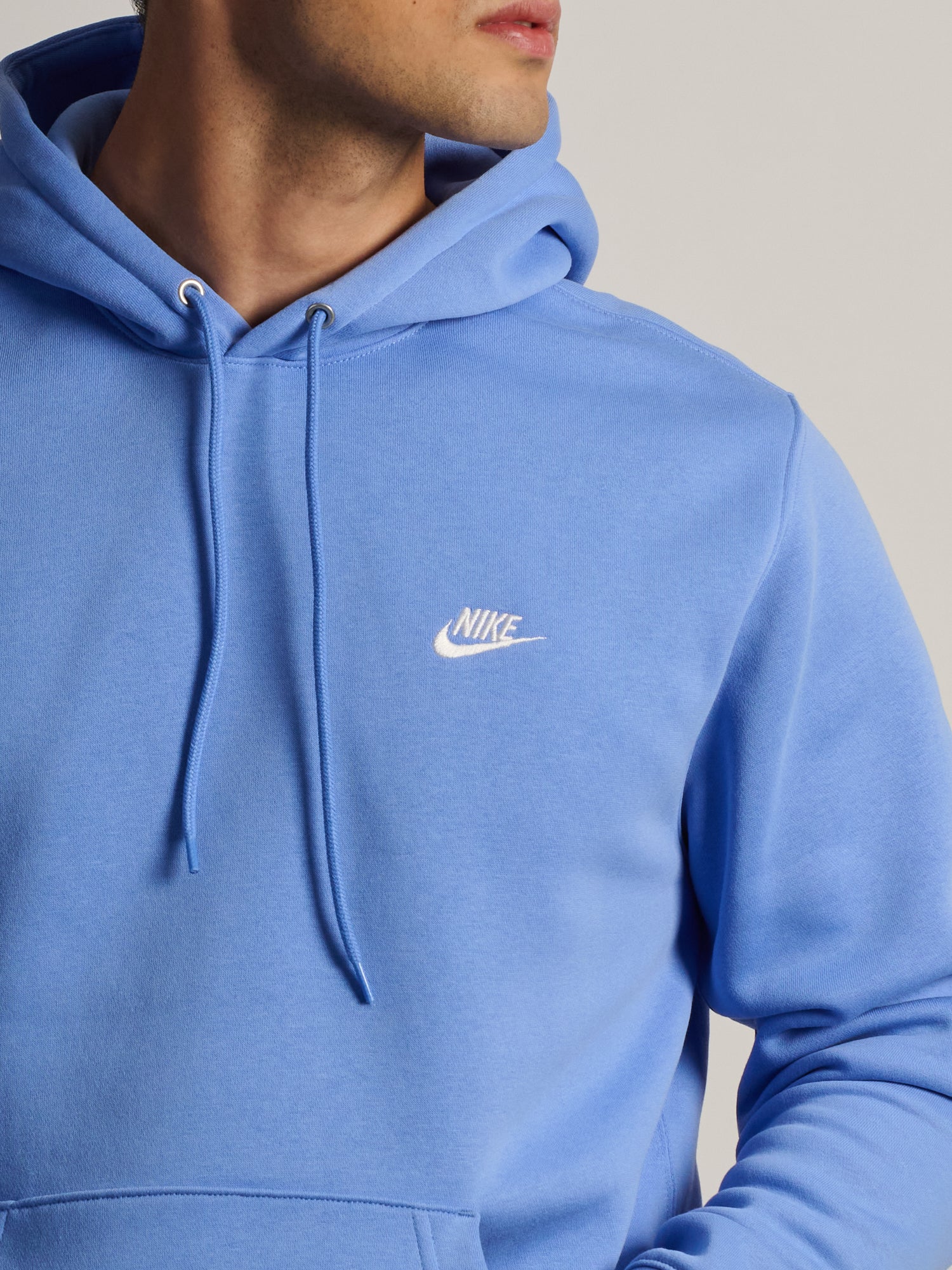 NIKE SPORTSWEAR CLUB PULL OVER HODDIE - ROYAL PULSE - Image 3