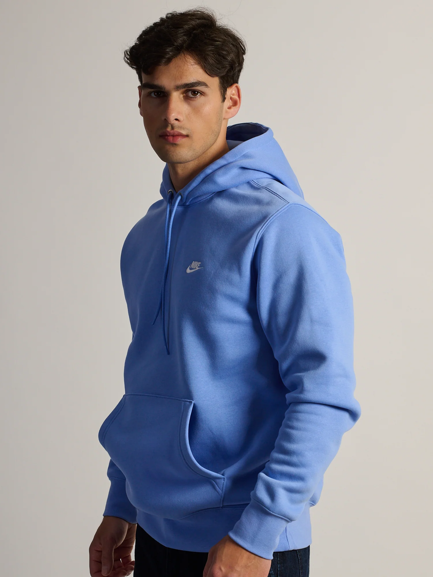NIKE SPORTSWEAR CLUB PULL OVER HODDIE - ROYAL PULSE - Image 4