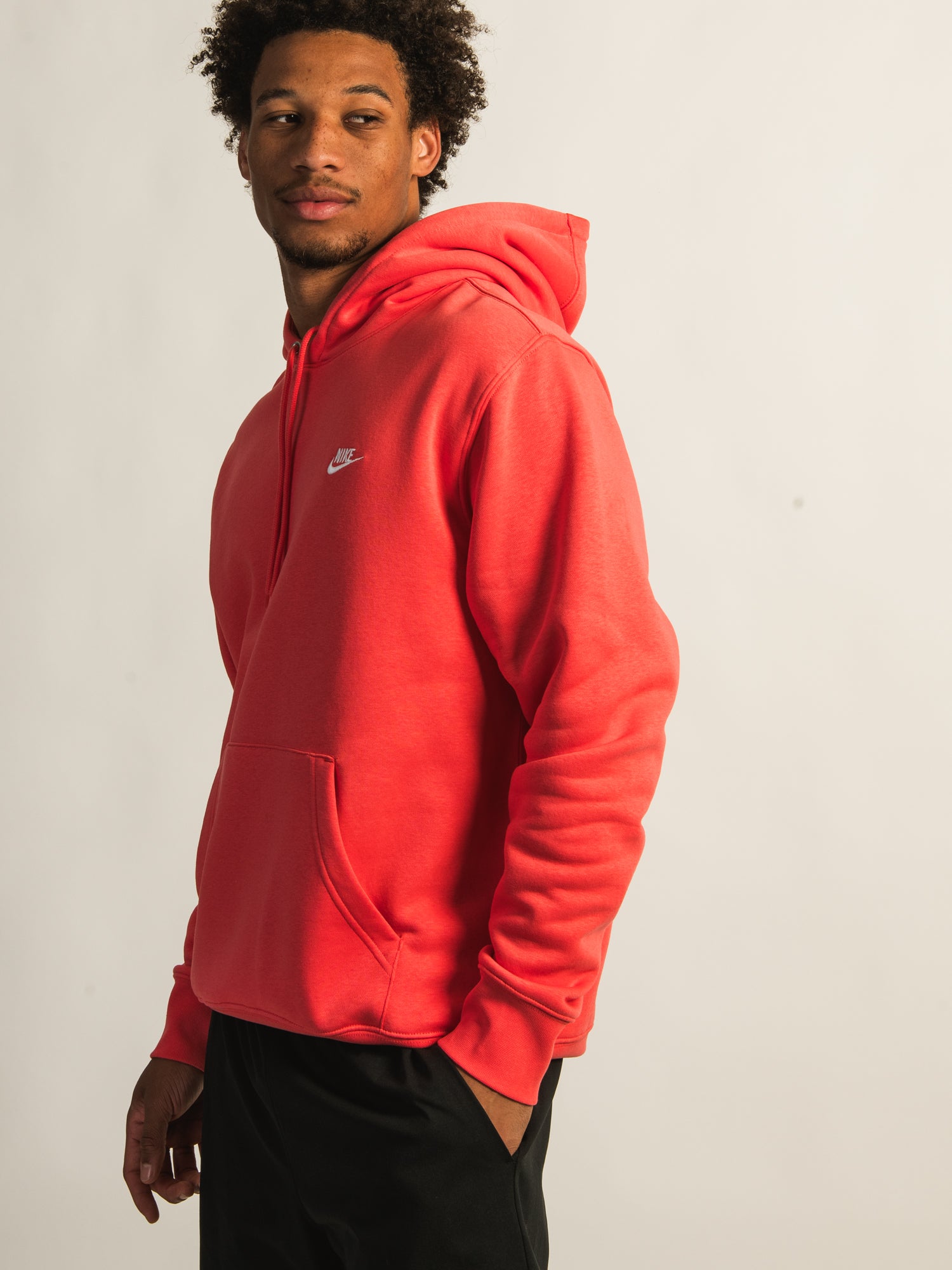 NIKE SPORTSWEAR CLUB PULL OVER HOODIE - MAGIC EMBER - Image 4