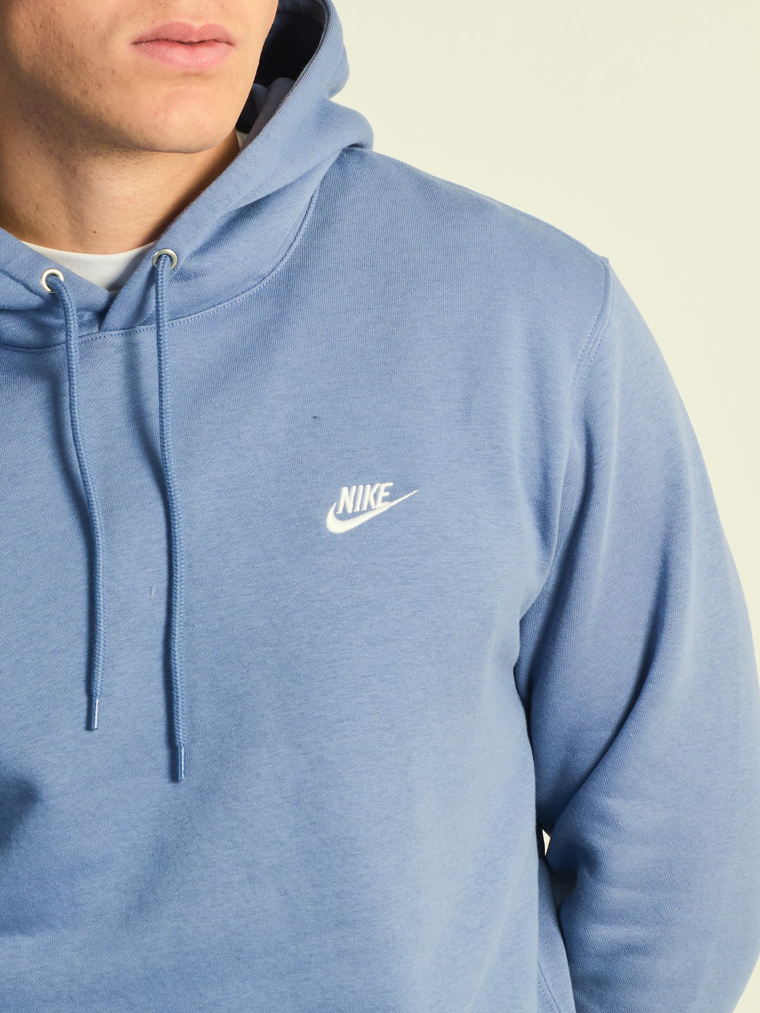 NIKE SPORTSWEAR CLUB PULLOVER HOODIE - INDIGO - Image 5