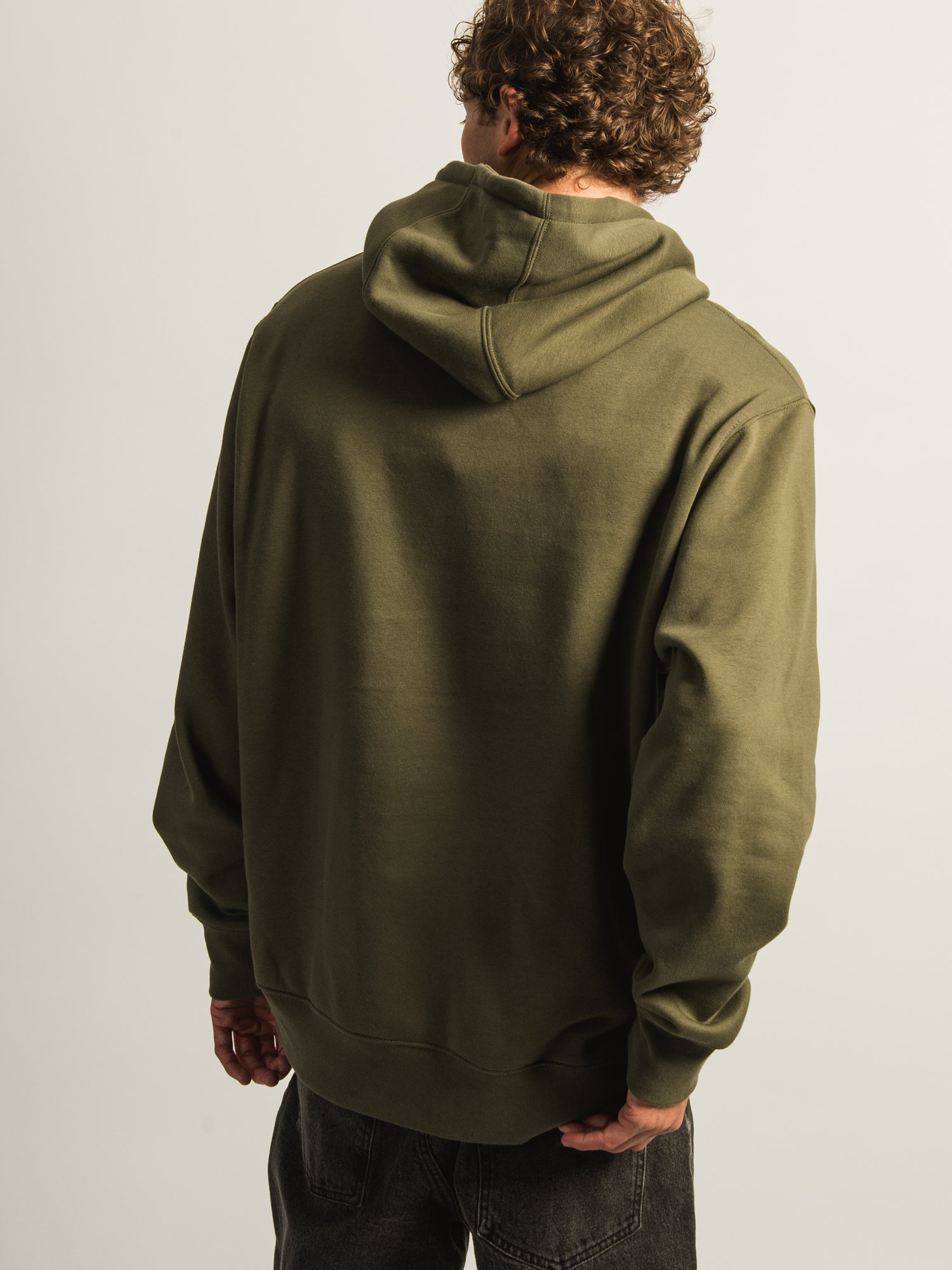 NIKE SPORTSWEAR CLUB PULLOVER HOODIE - OLIVE - Image 5