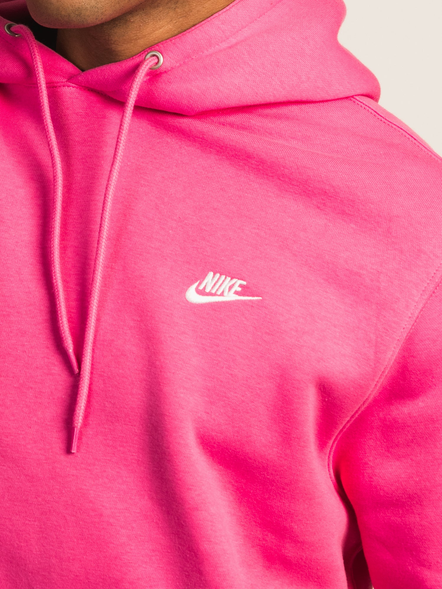 NIKE SPORTSWEAR CLUB PULLOVER HOODIE - PINK - Image 2