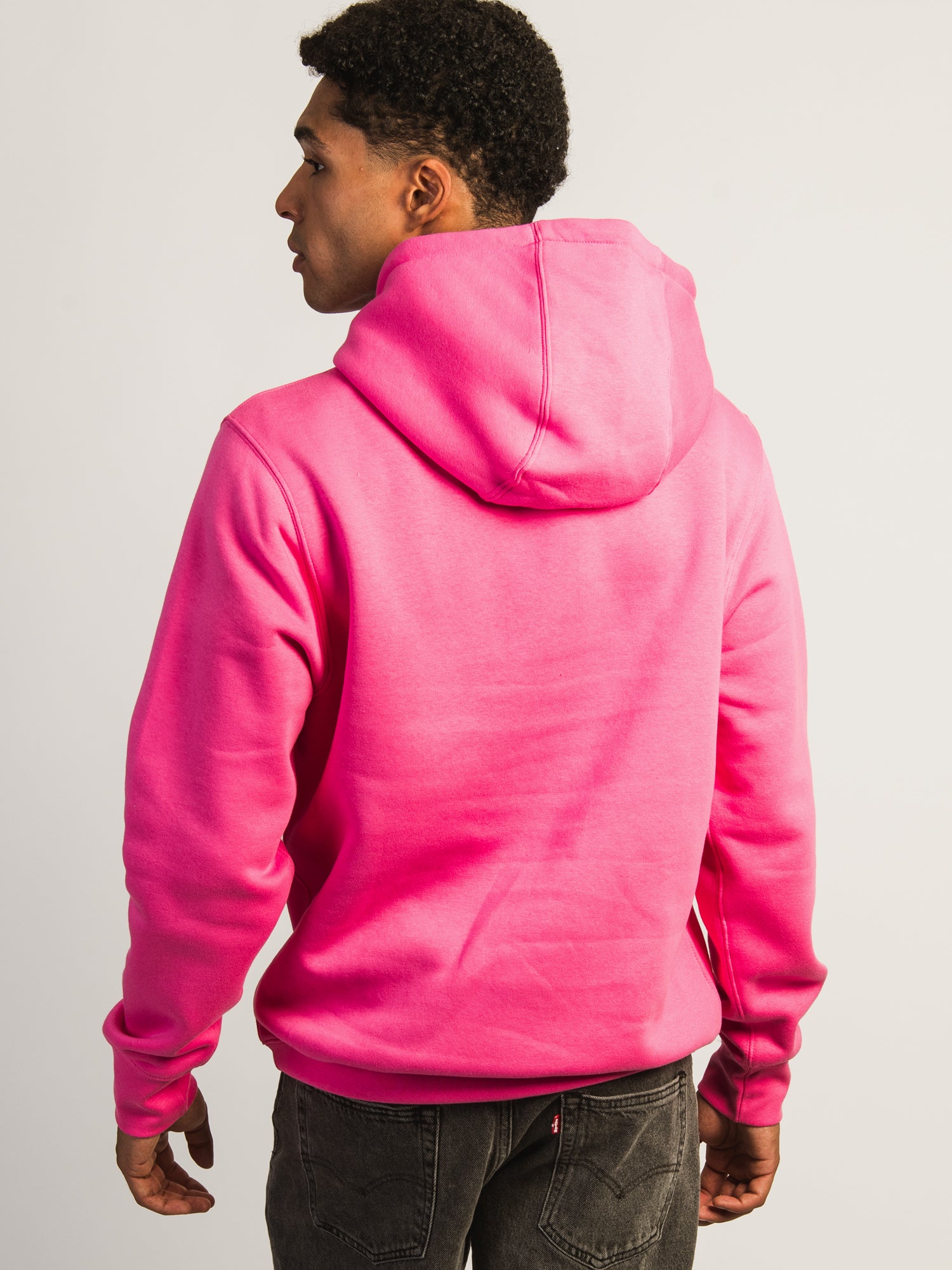 NIKE SPORTSWEAR CLUB PULLOVER HOODIE - PINK - Image 4