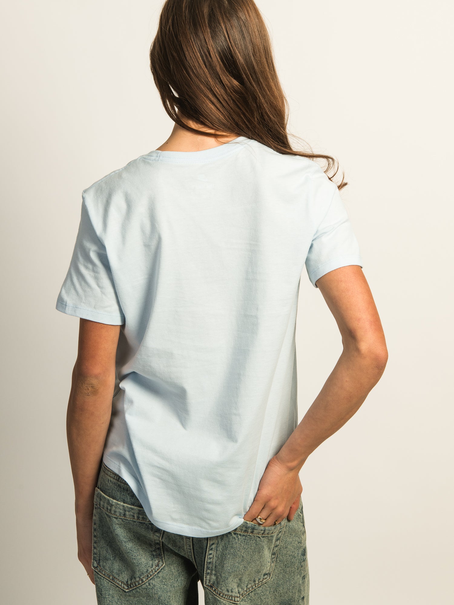 NIKE SPORTSWEAR CLUB T-SHIRT - BLUE - Image 5