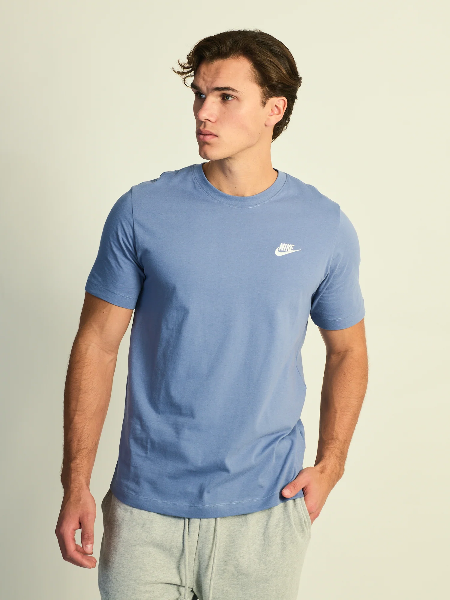 NIKE SPORTSWEAR CLUB T-SHIRT - INDIGO - Image 2