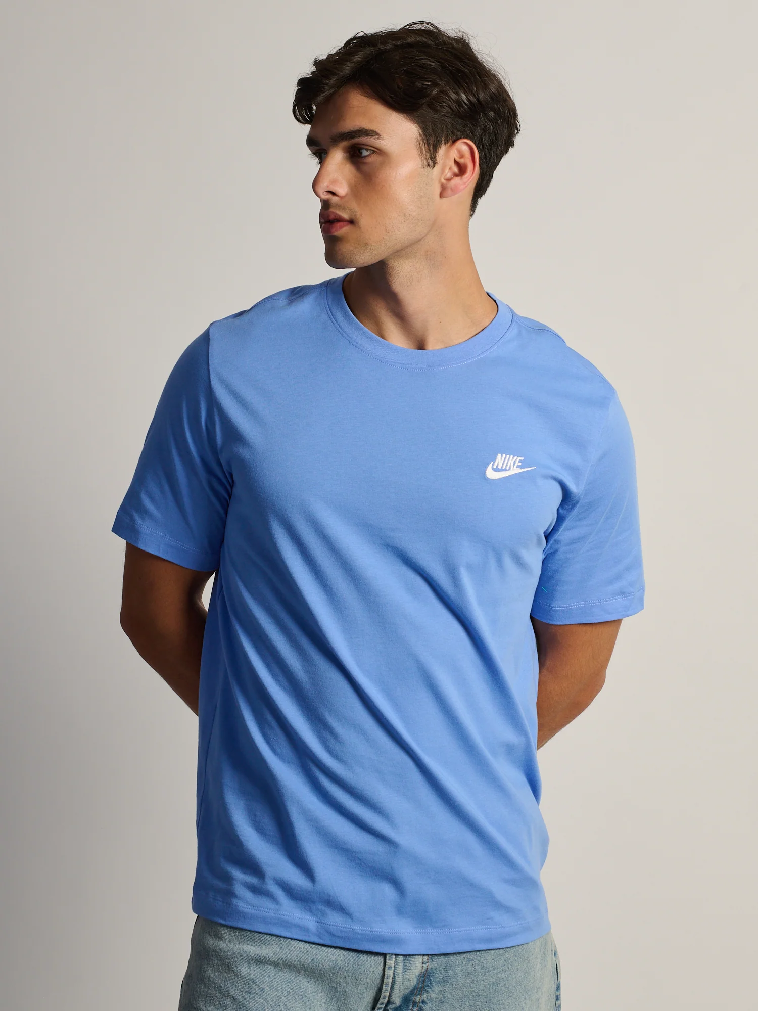 NIKE SPORTSWEAR CLUB T-SHIRT - ROYAL PULSE