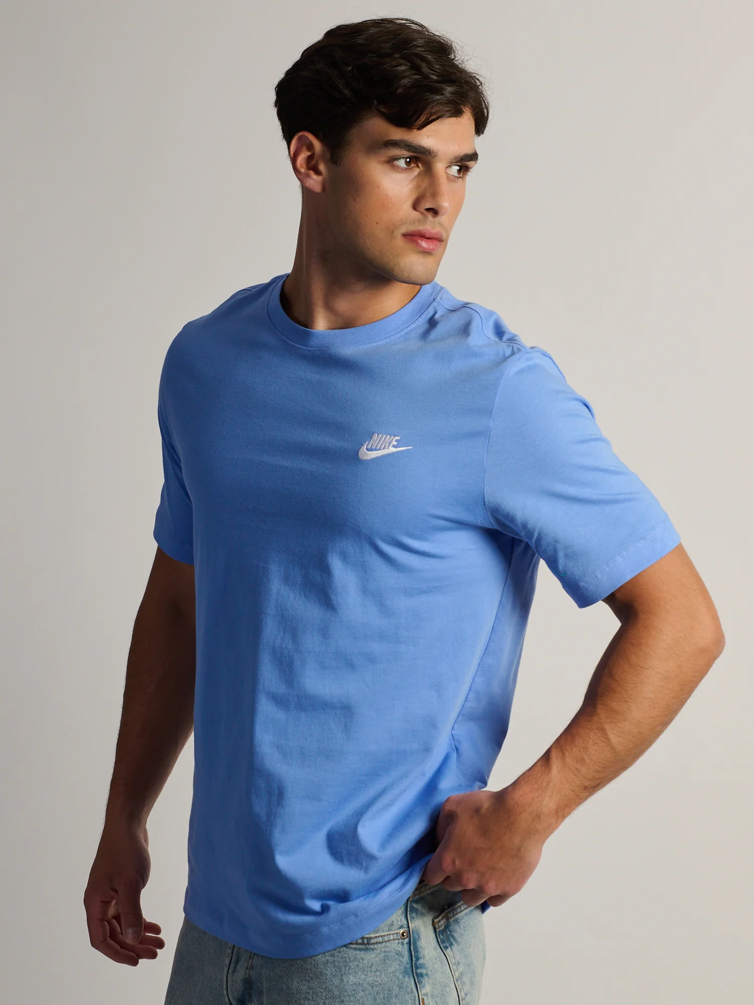 NIKE SPORTSWEAR CLUB T-SHIRT - ROYAL PULSE - Image 3