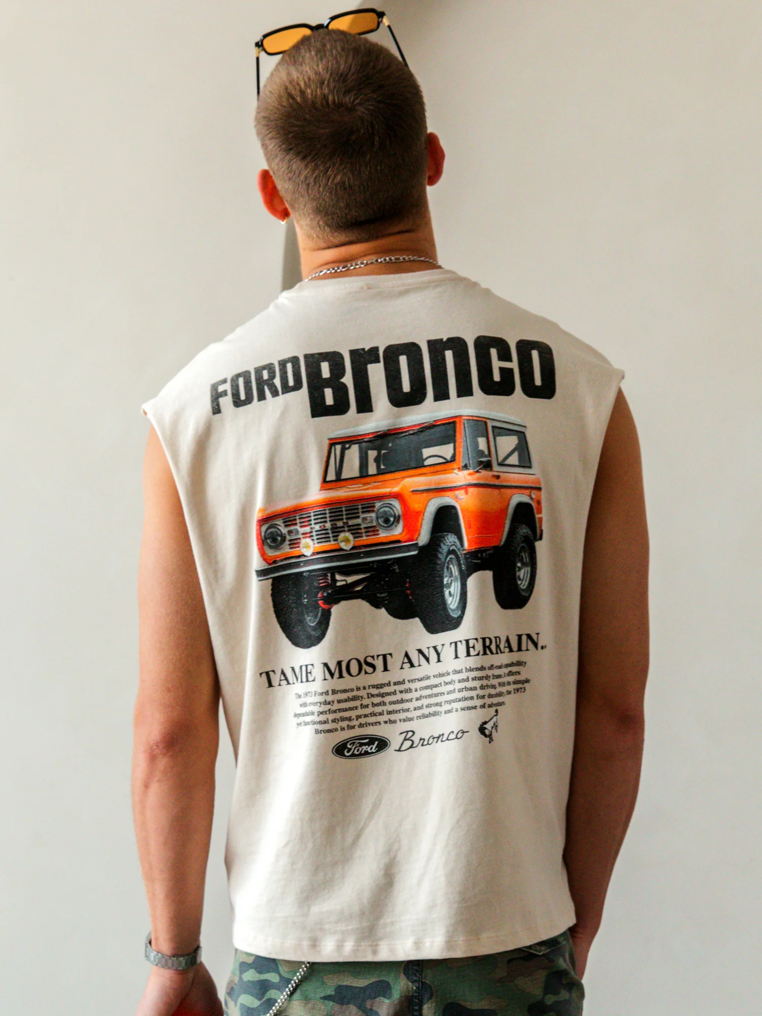 FORD BRONCO MUSCLE TANK TOP