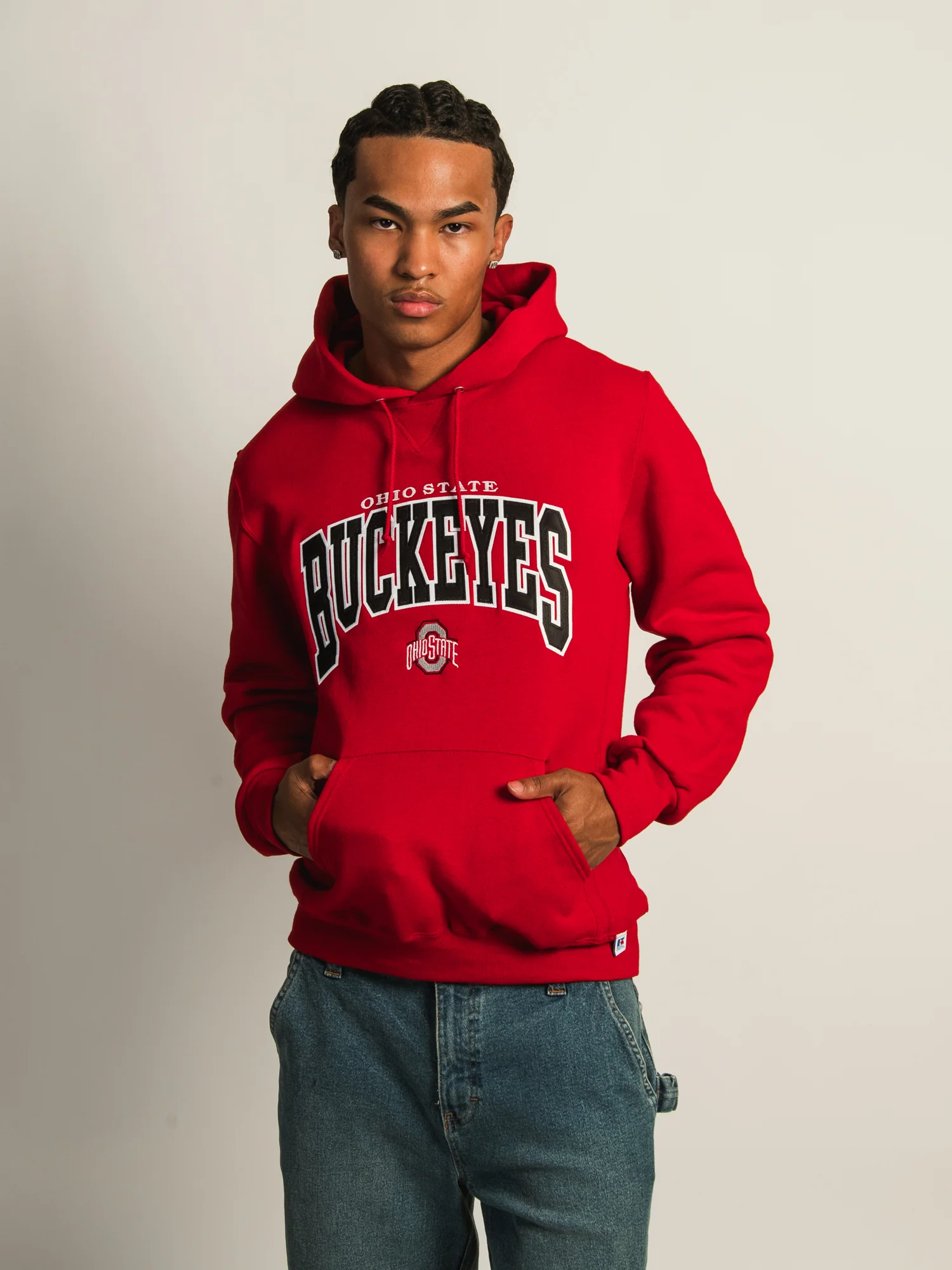 NCAA OHIO STATE PULLOVER HOODIE