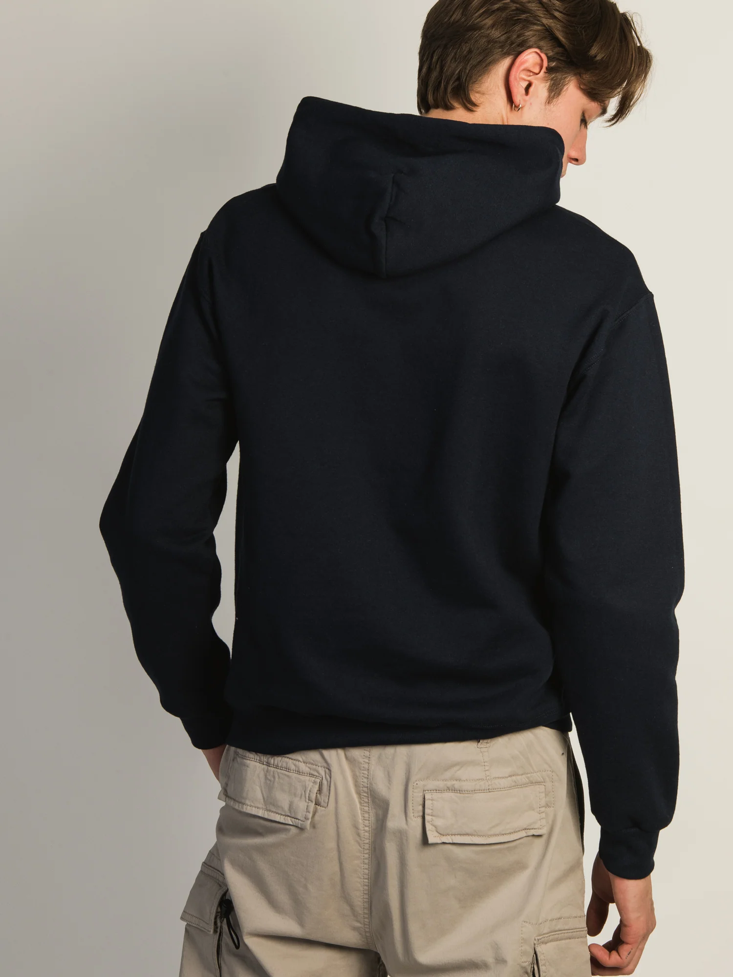 OUTERBANKS EMBROIDERED HOODIE- NAVY - Image 5