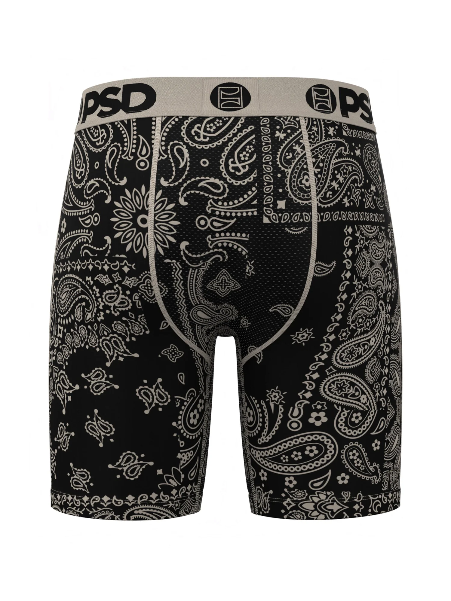 PSD UNDERWEAR KHAKI PAISLEY BOXER - Image 2