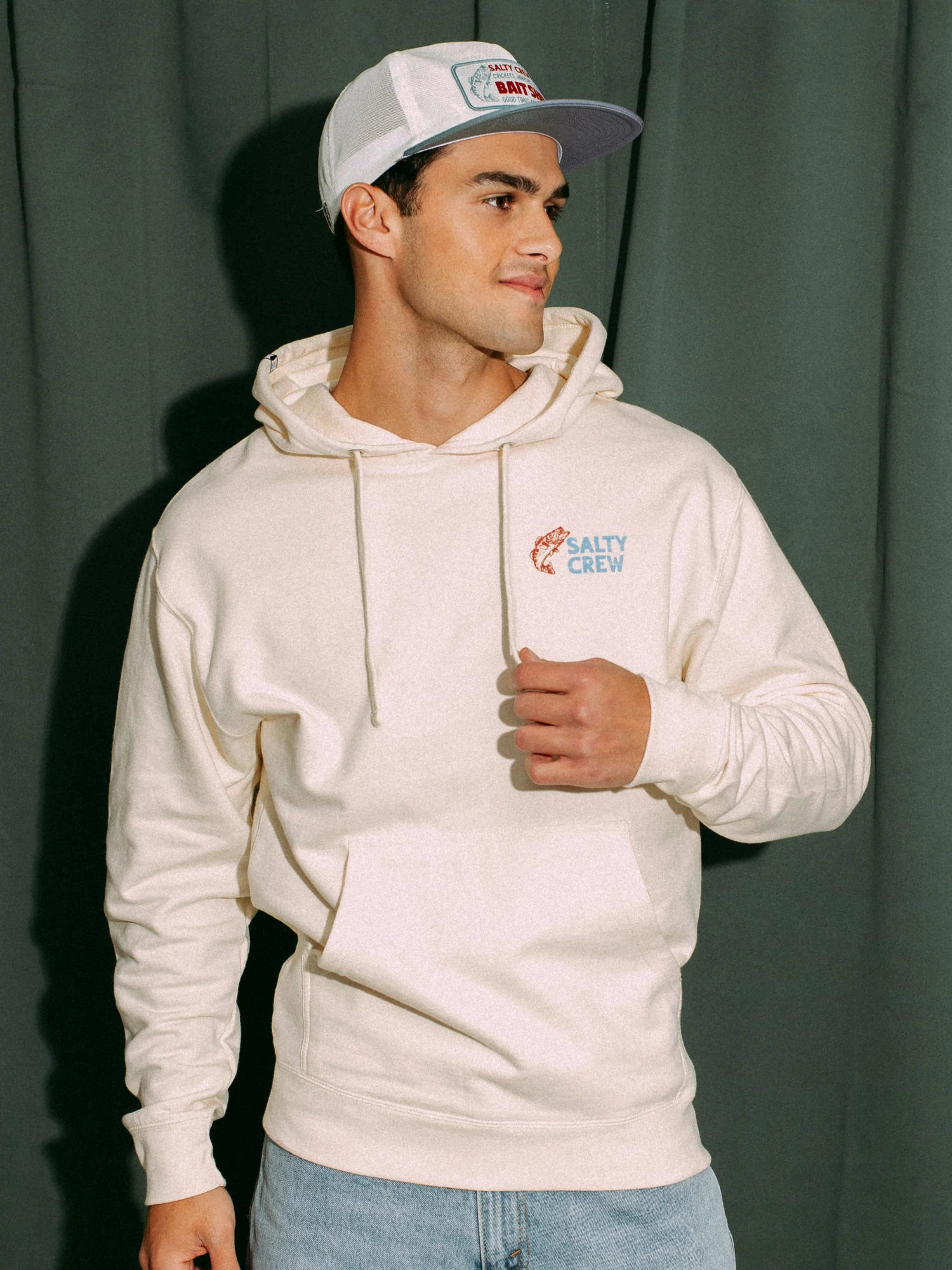 SALTY CREW BAIT SHOP HOODIE - Image 2