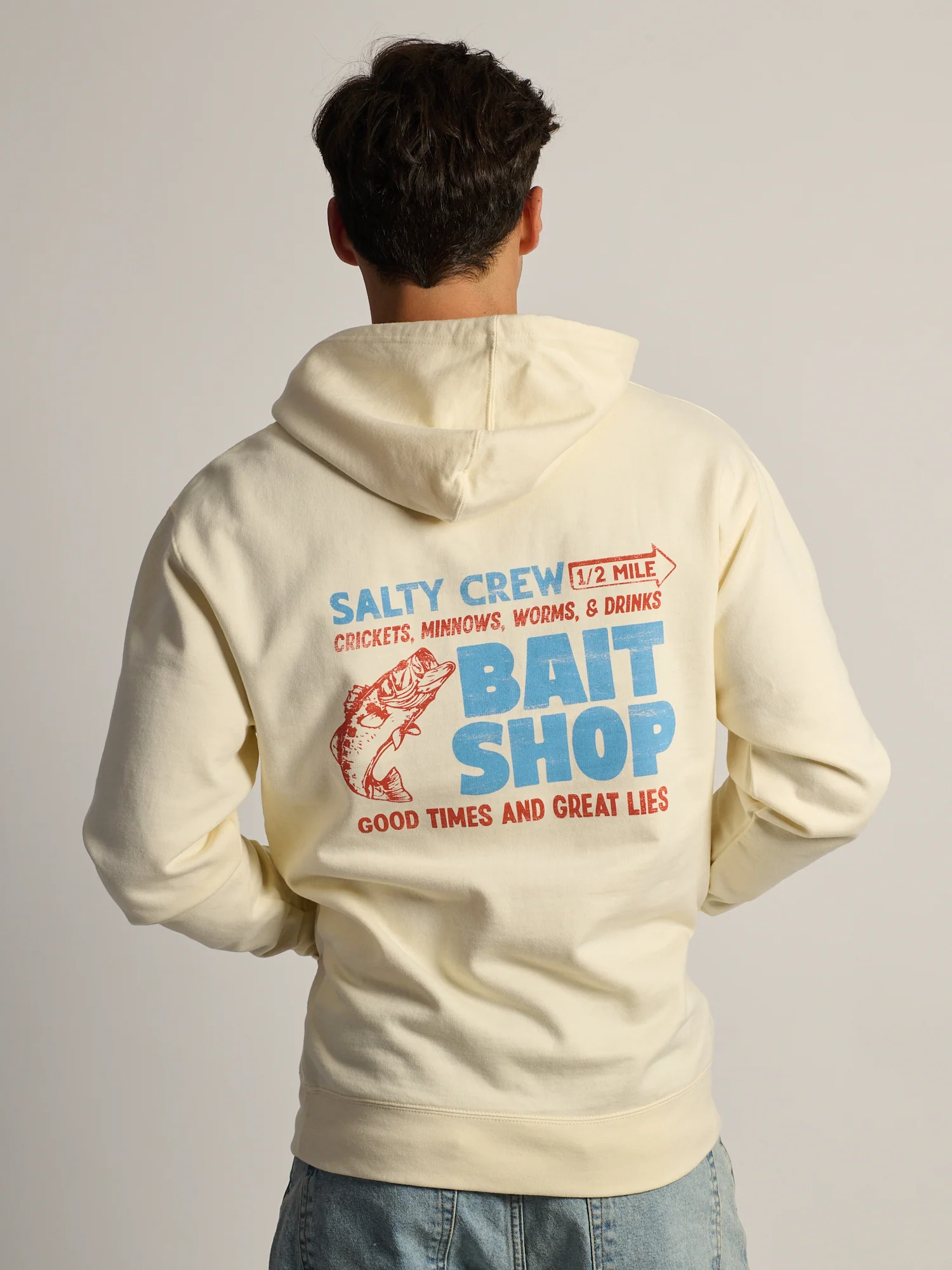 SALTY CREW BAIT SHOP HOODIE - Image 3