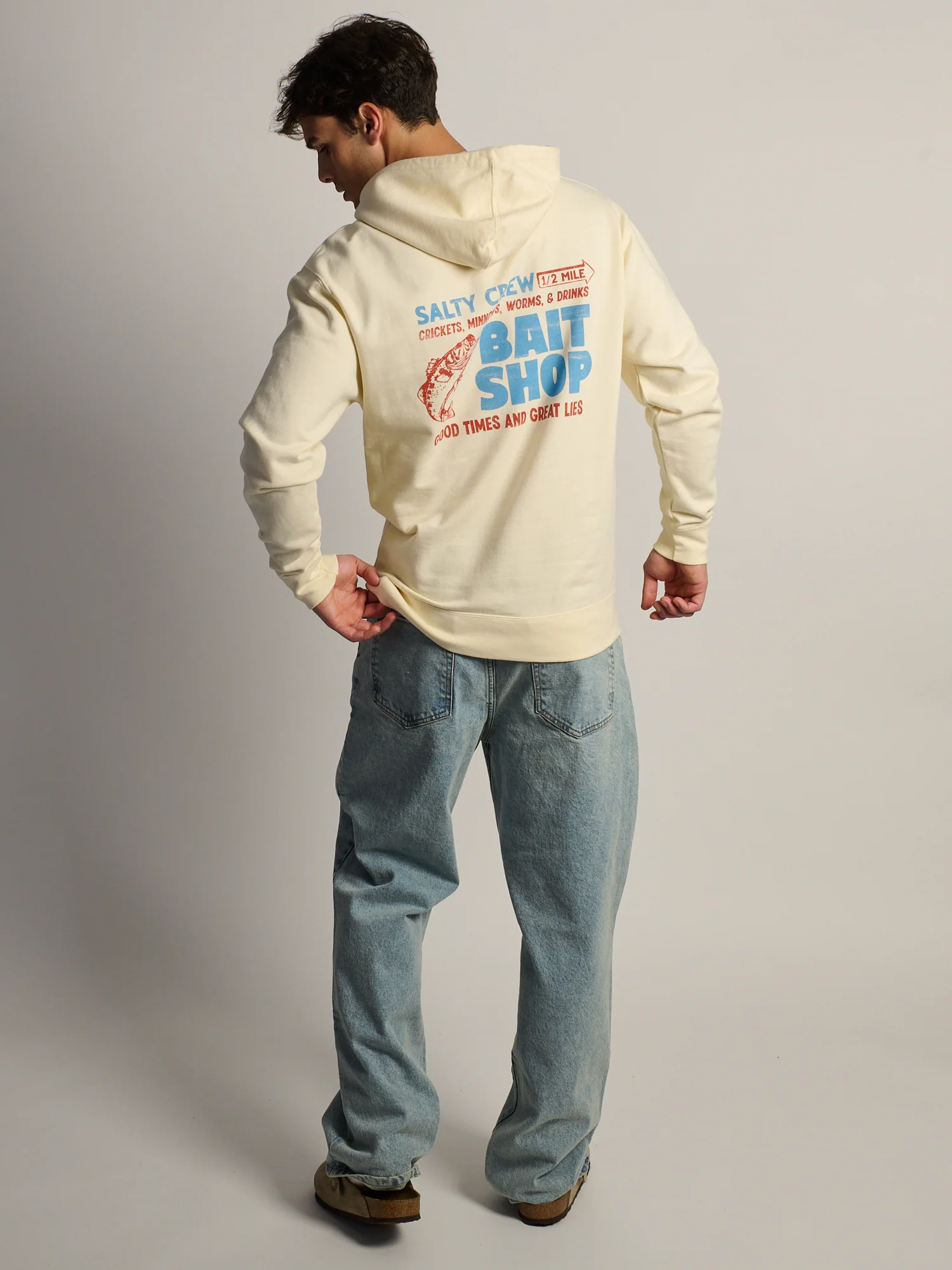 SALTY CREW BAIT SHOP HOODIE - Image 4