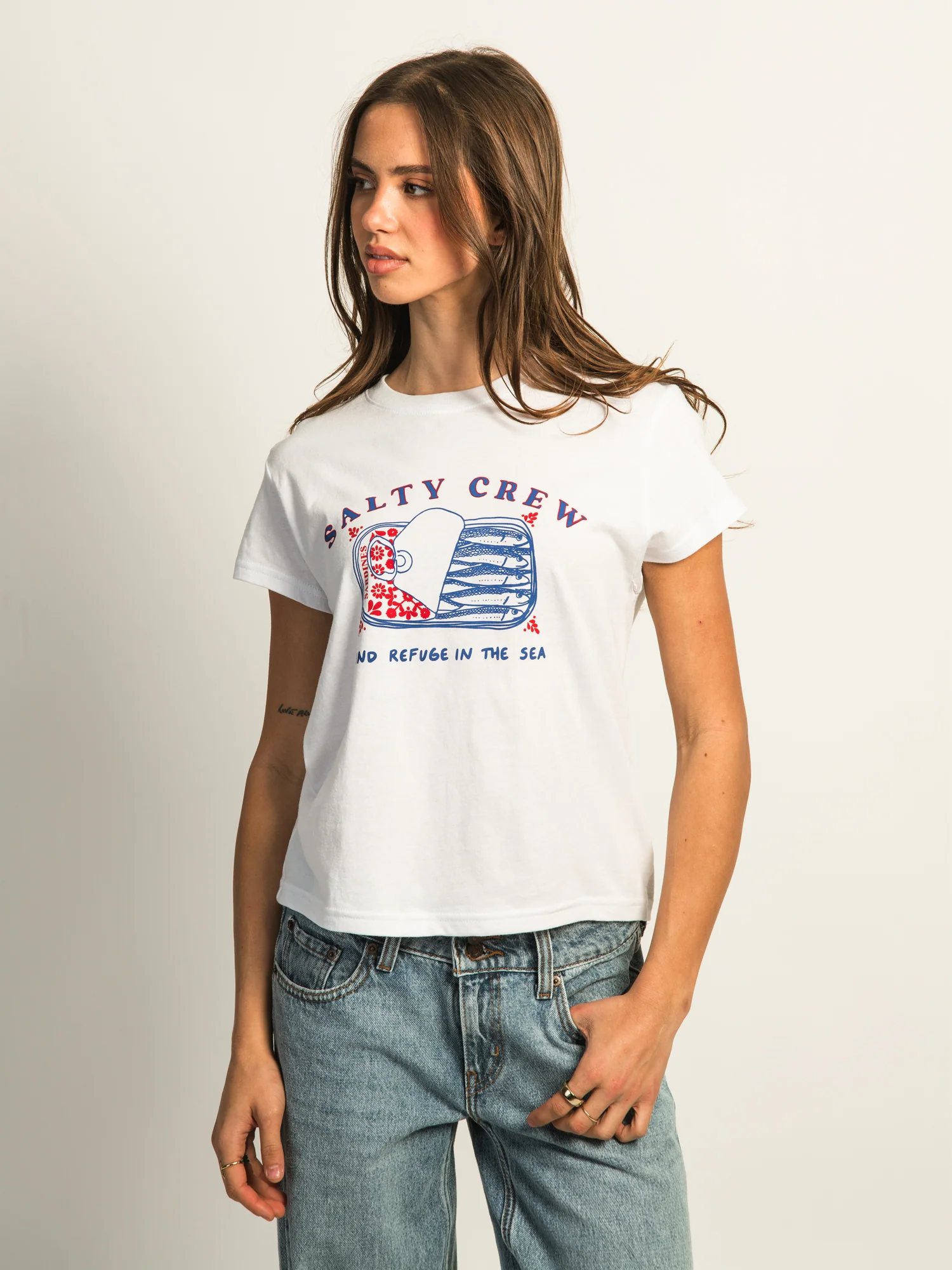 SALTY CREW CUTE TIN MODERN TEE