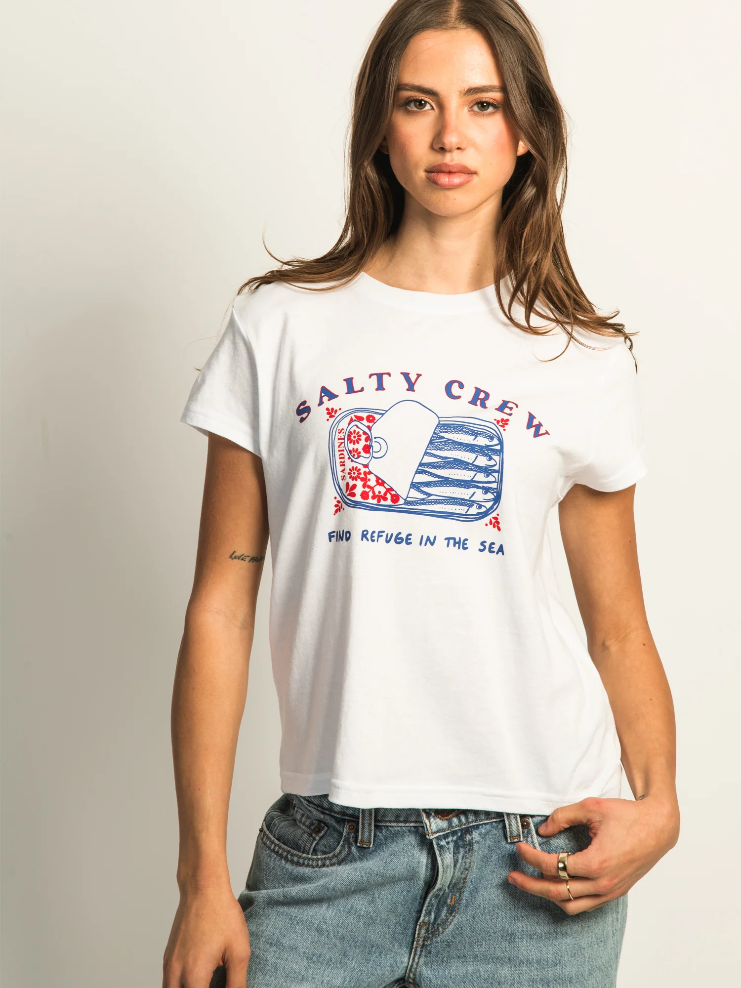 SALTY CREW CUTE TIN MODERN TEE - Image 3