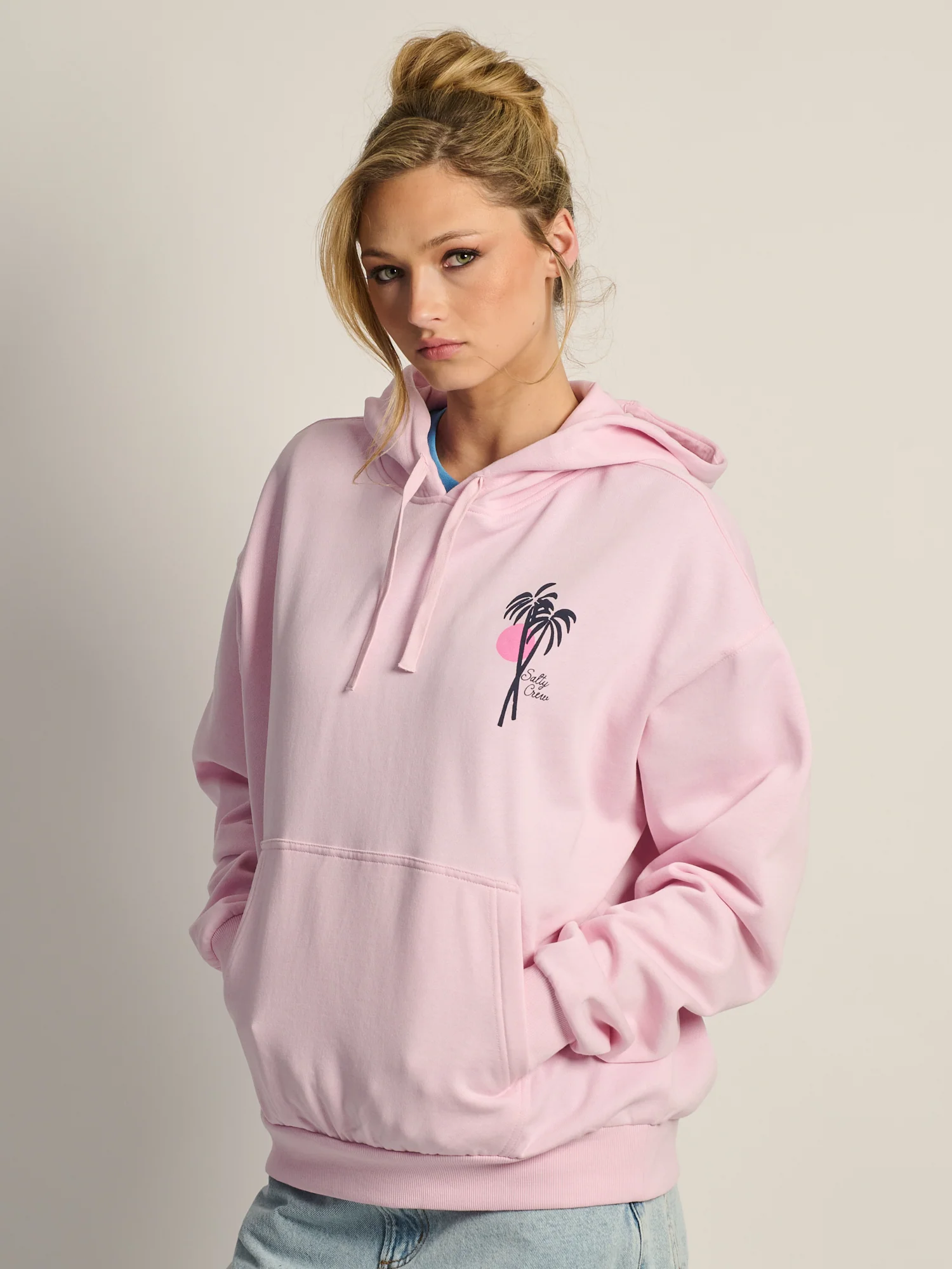 SALTY CREW GEO PALM HOODIE - Image 2