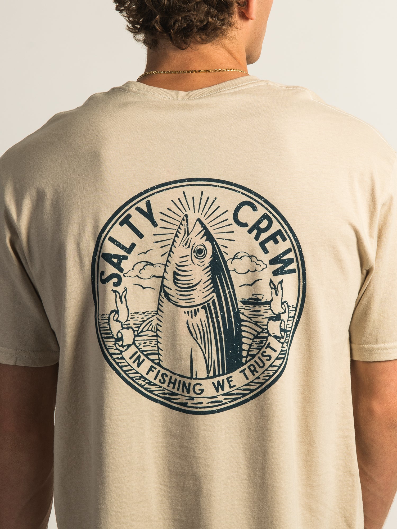 SALTY CREW IN FISHING WE TRUST T-SHIRT - Image 6