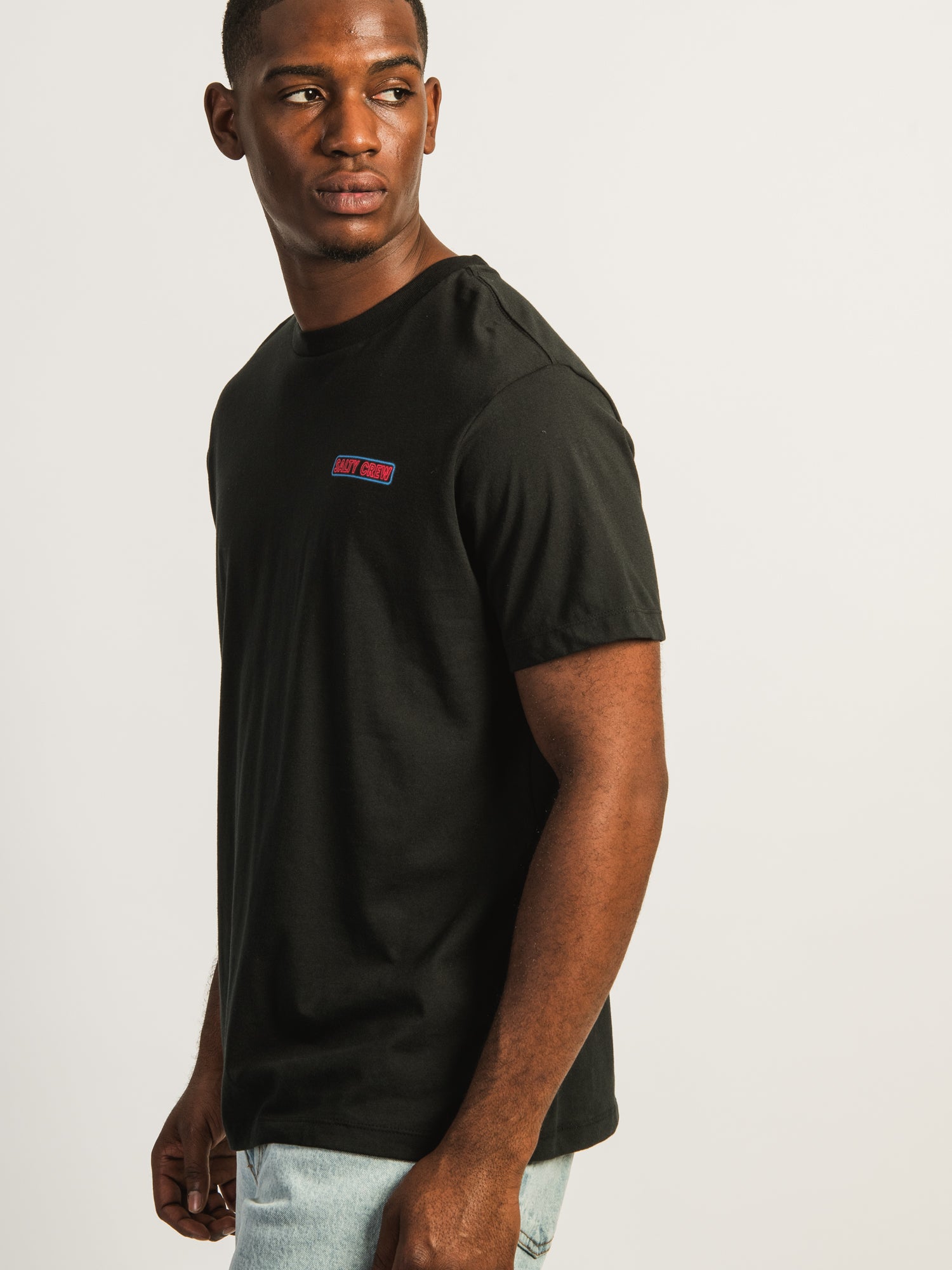 SALTY CREW NEON SIGN T-SHIRT - Image 4
