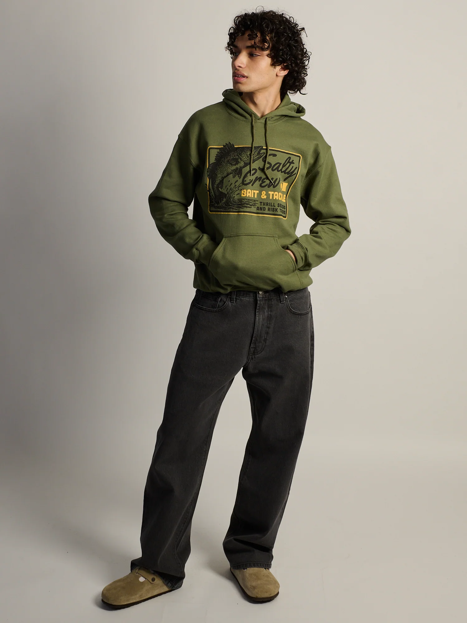 SALTY CREW WALLEYE LAKE PULLOVER HOODIE - Image 2