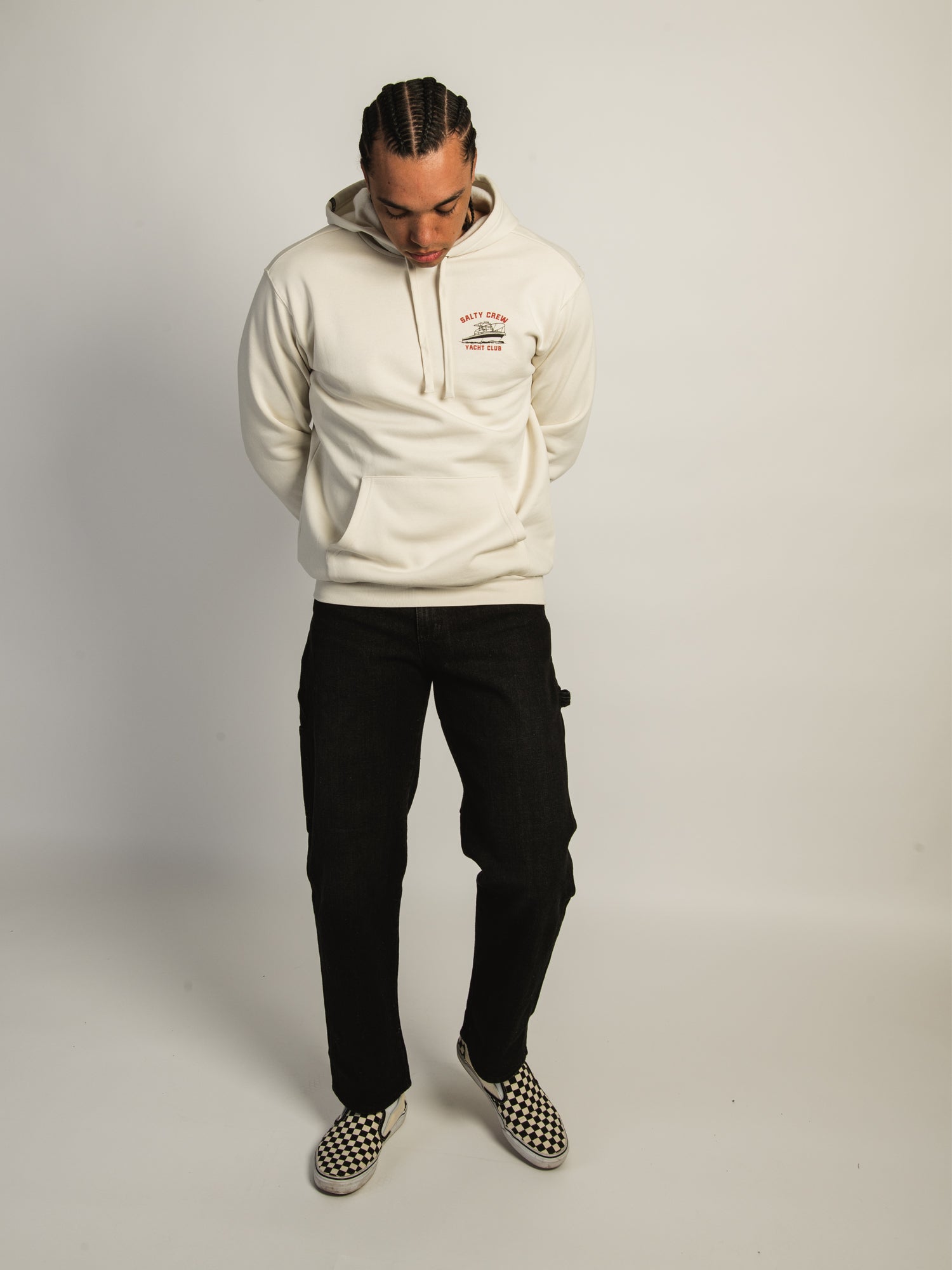 SALTY CREW YACHT CLUB PULLOVER HOODIE - Image 5