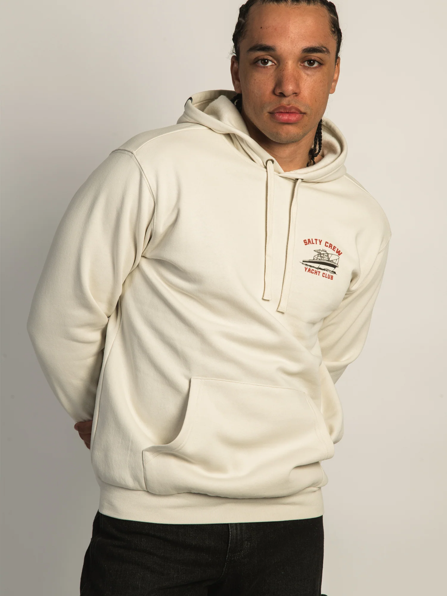 SALTY CREW YACHT CLUB PULLOVER HOODIE - Image 6