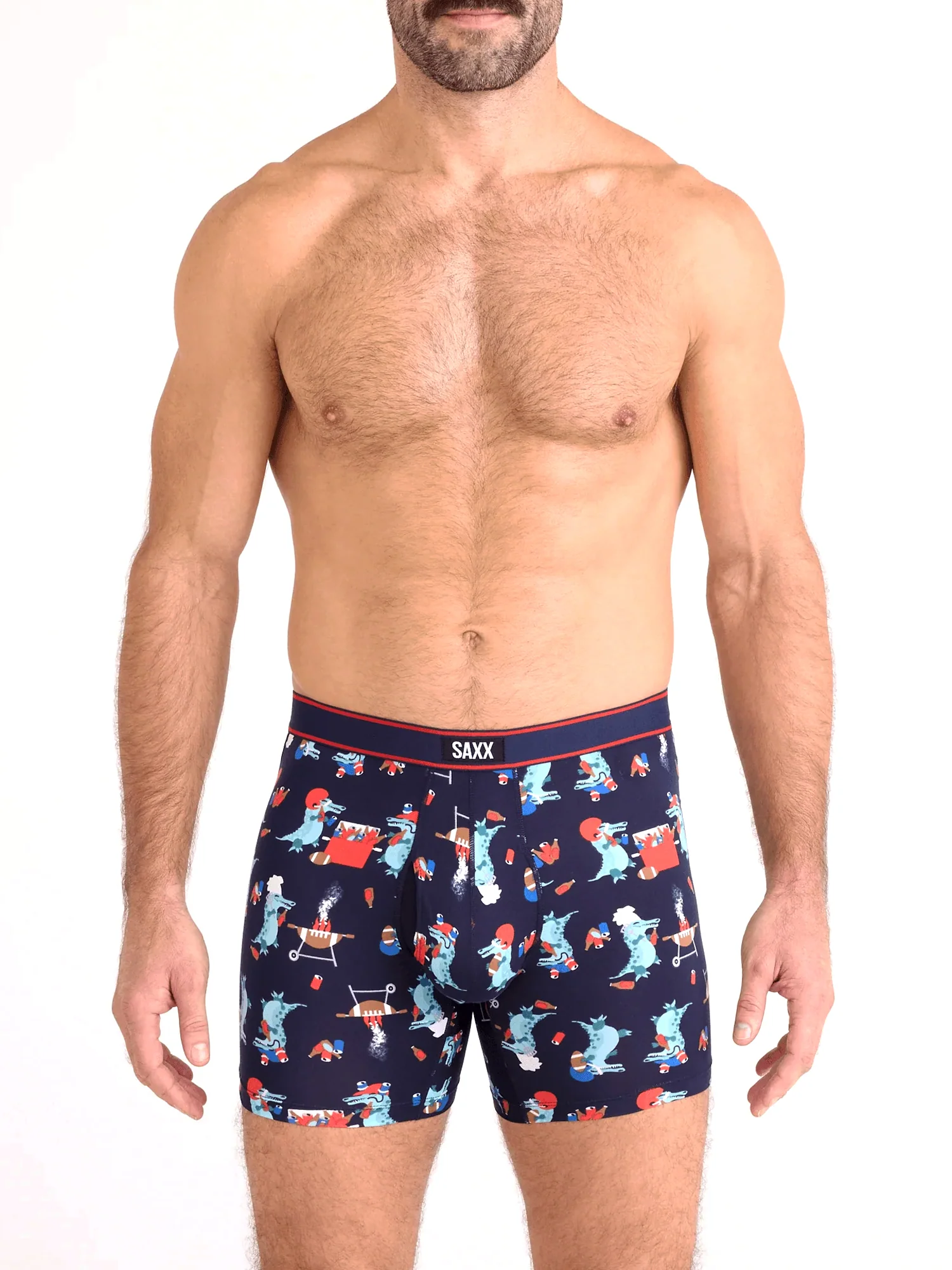 SAXX DAY TRIPPER BOXER BRIEF - TAILGATOR BBQ - Image 2