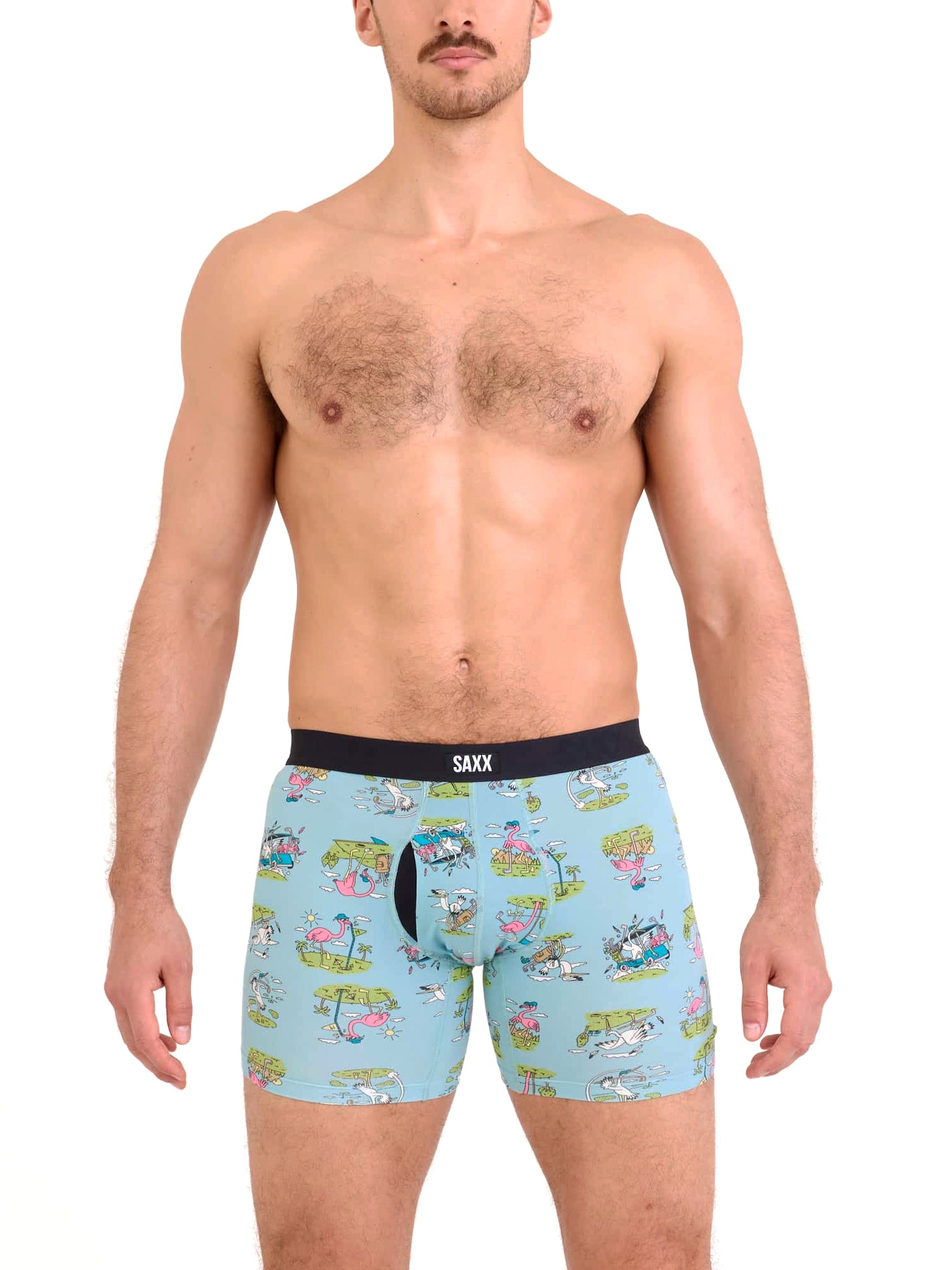 SAXX VIBE BIRDIE BLUE TIDE BOXER BRIEF - Image 2