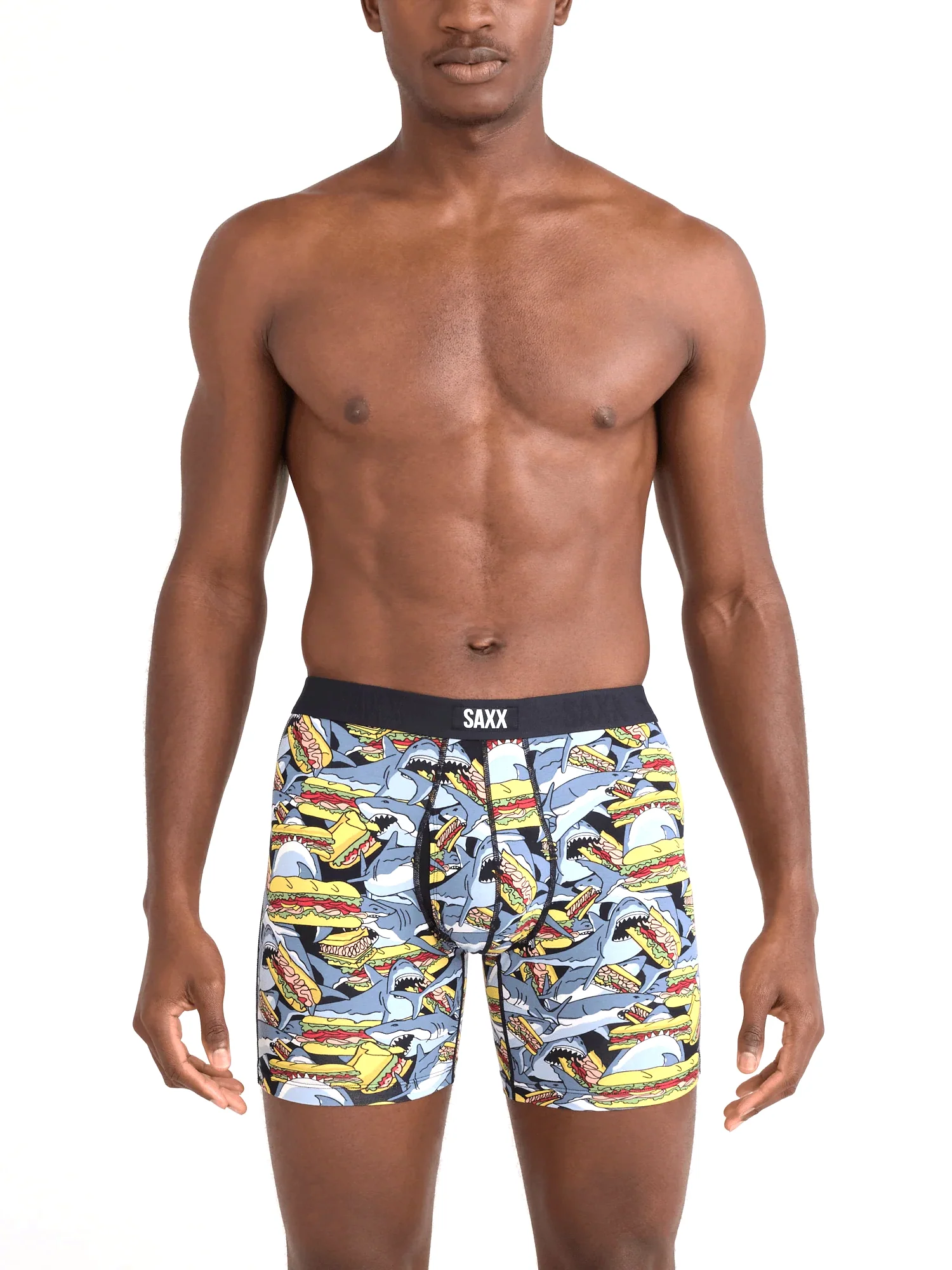 SAXX VIBE EX BOXER BRIEF- SHARK SUB - Image 2