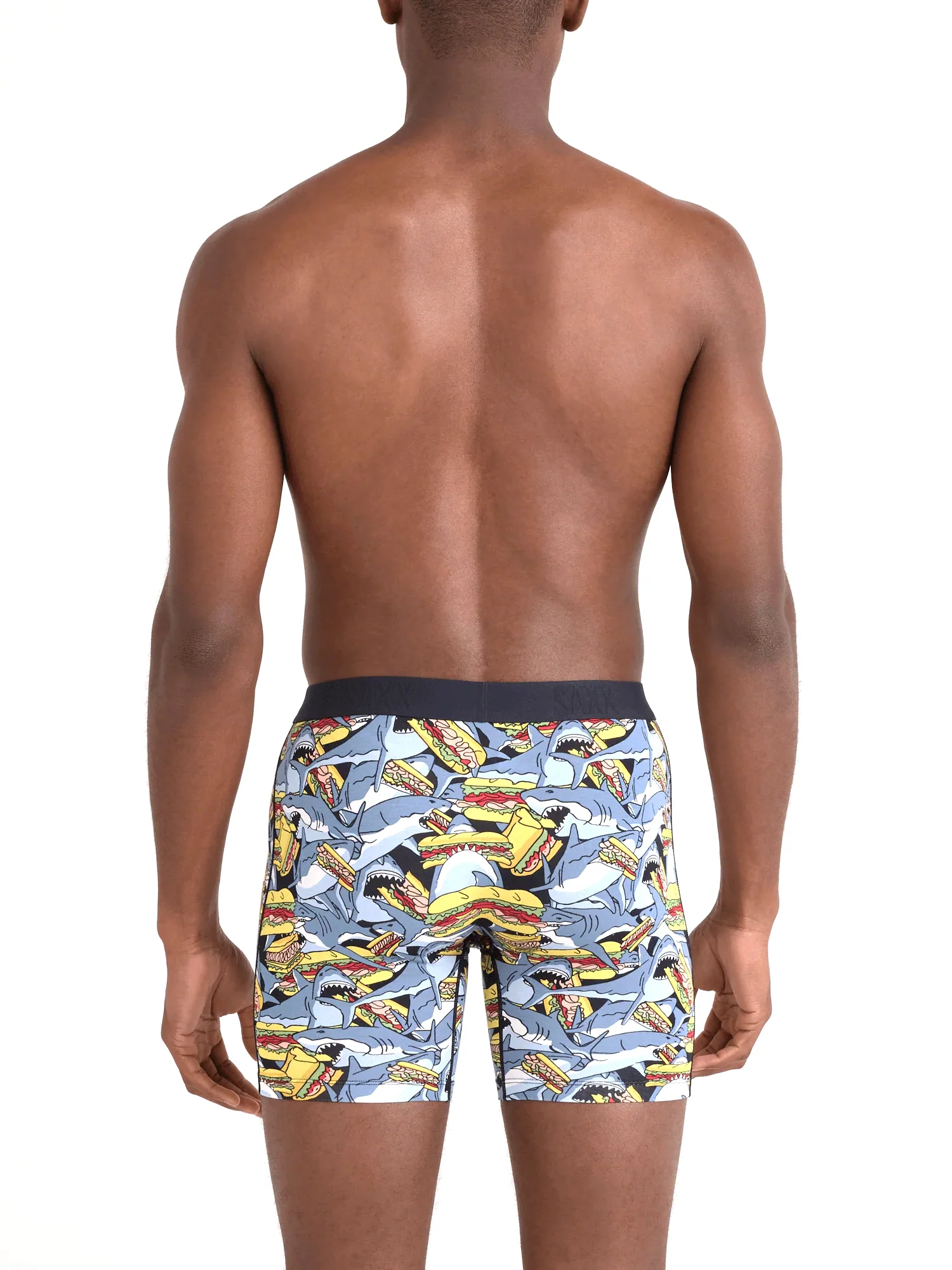 SAXX VIBE EX BOXER BRIEF- SHARK SUB - Image 3