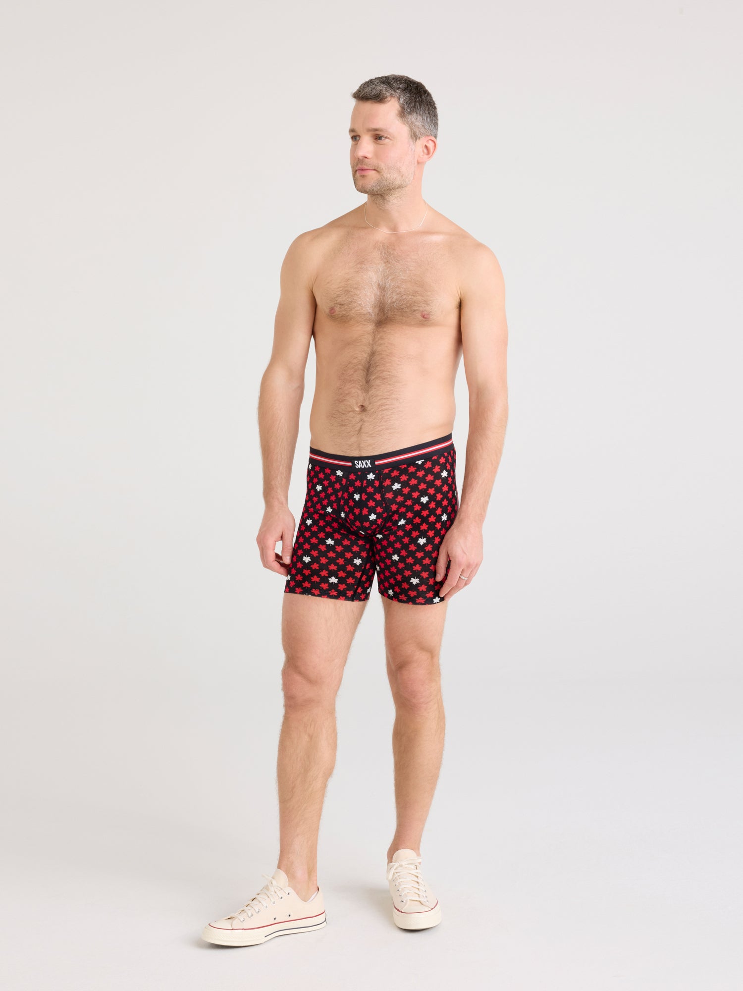 SAXX VIBE EXTRA BOXER BRIEF - MAPLE LEAF - Image 3